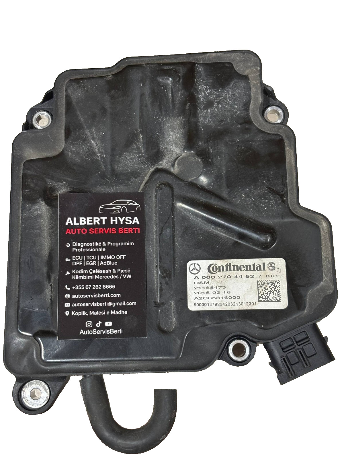 VIRGIN ISM Mercedes-Benz Transmission Control Module A0002704452 A2C85816000