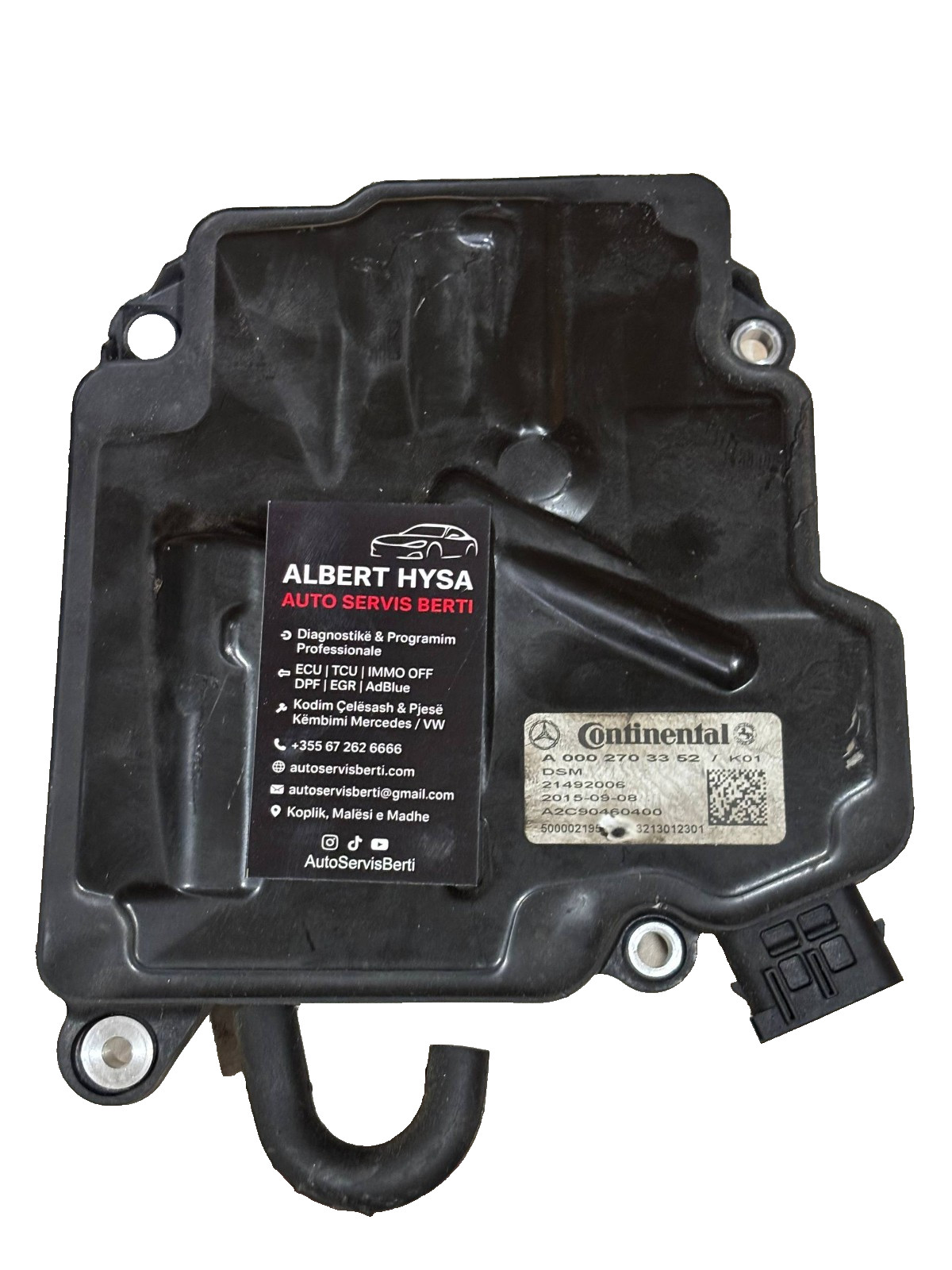 VIRGIN ISM Mercedes-Benz Transmission Control Module A0002703352 A2C90460400