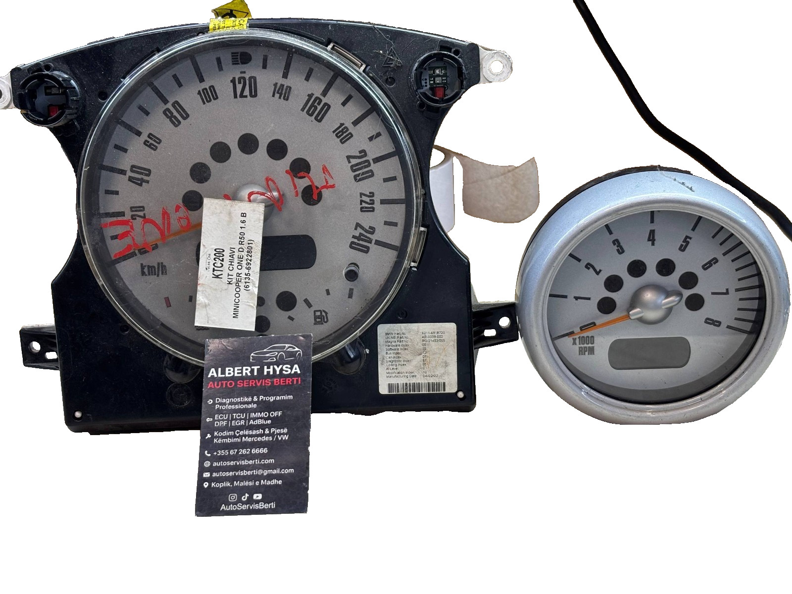 518030317 Instrument Panel for Mini Cooper One D