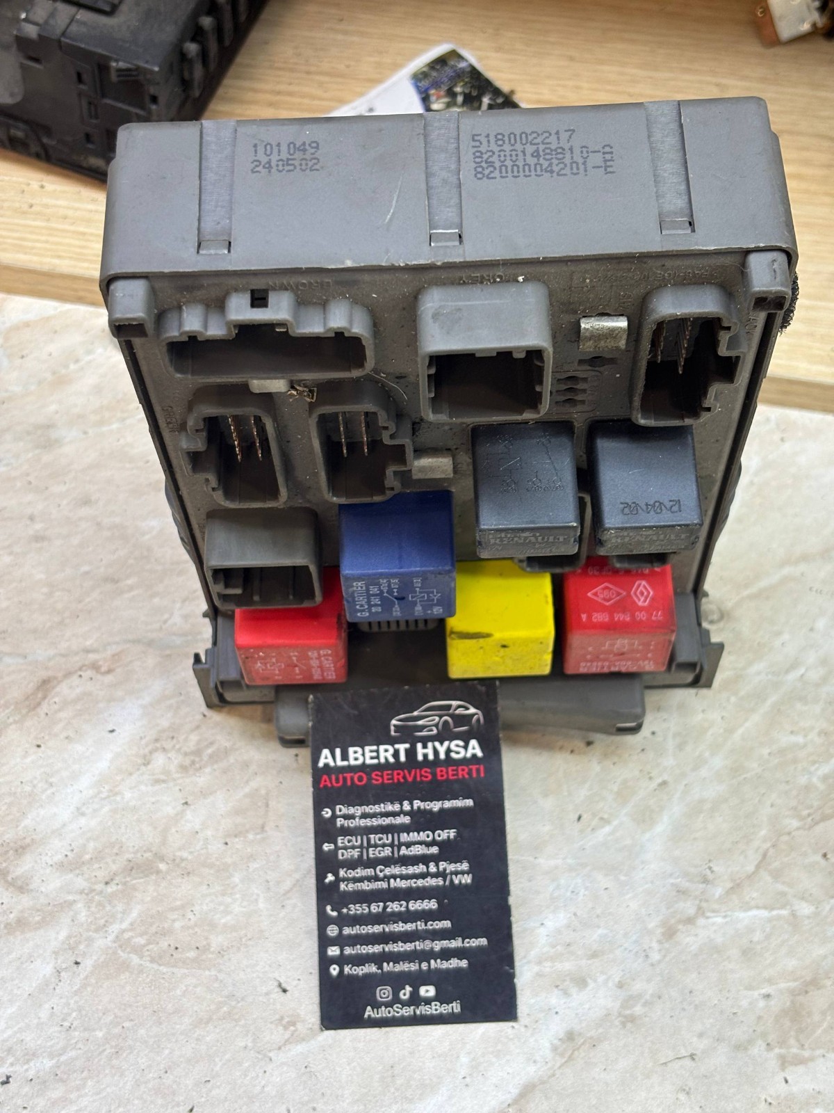 FUSE KIT 518002217 8200148810-A / 8200004201-E