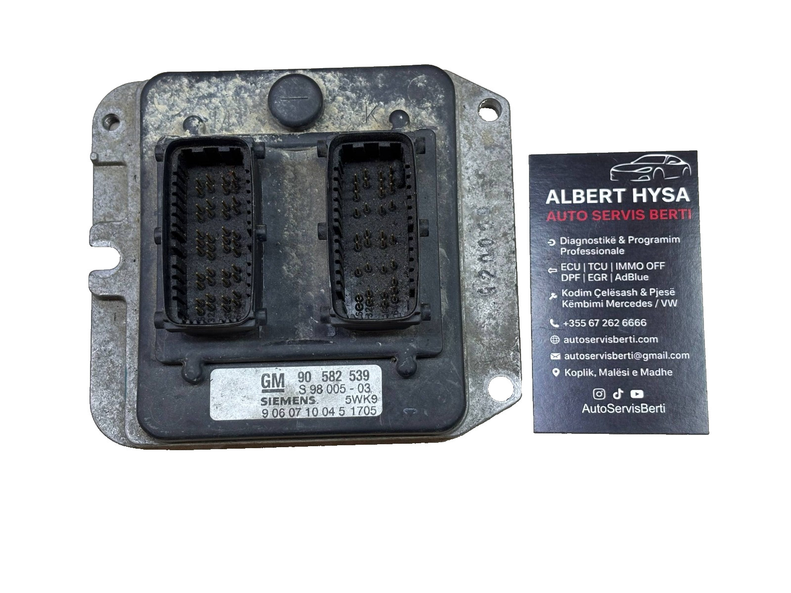 90582539 SIEMENS Engine ECU 1 S98005-03 5WK9
