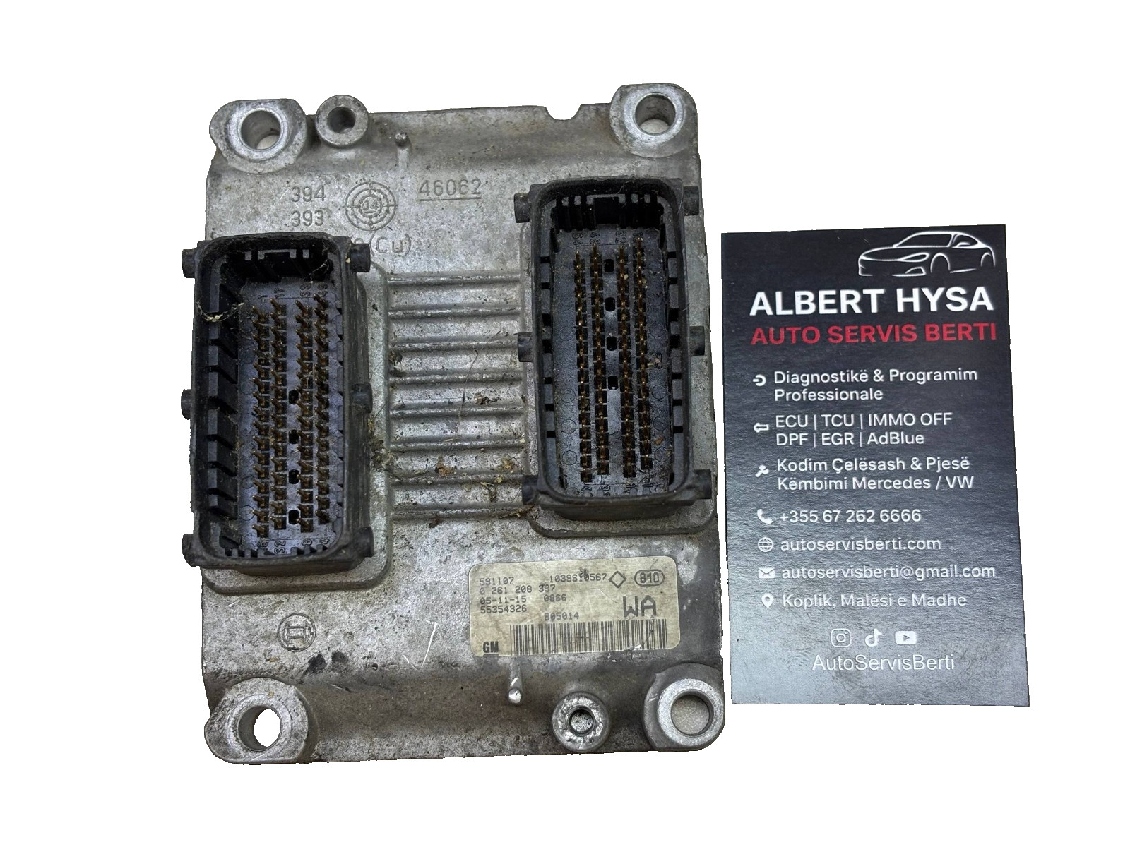 591107 BOSCH ECU Control Module 55354326 1 WA B05014 0261208397