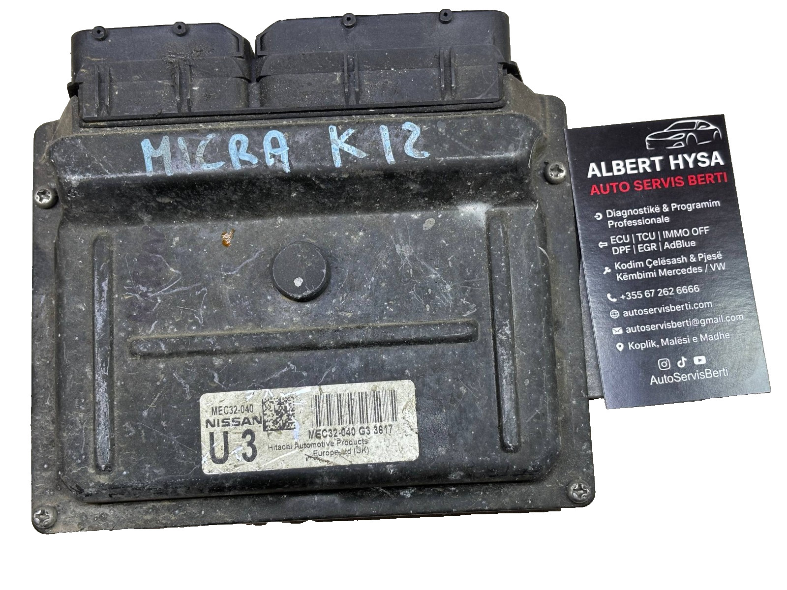 MEC32-040 NISSAN Engine ECU Control Module U3 1 MEC32-040 G3 3617
