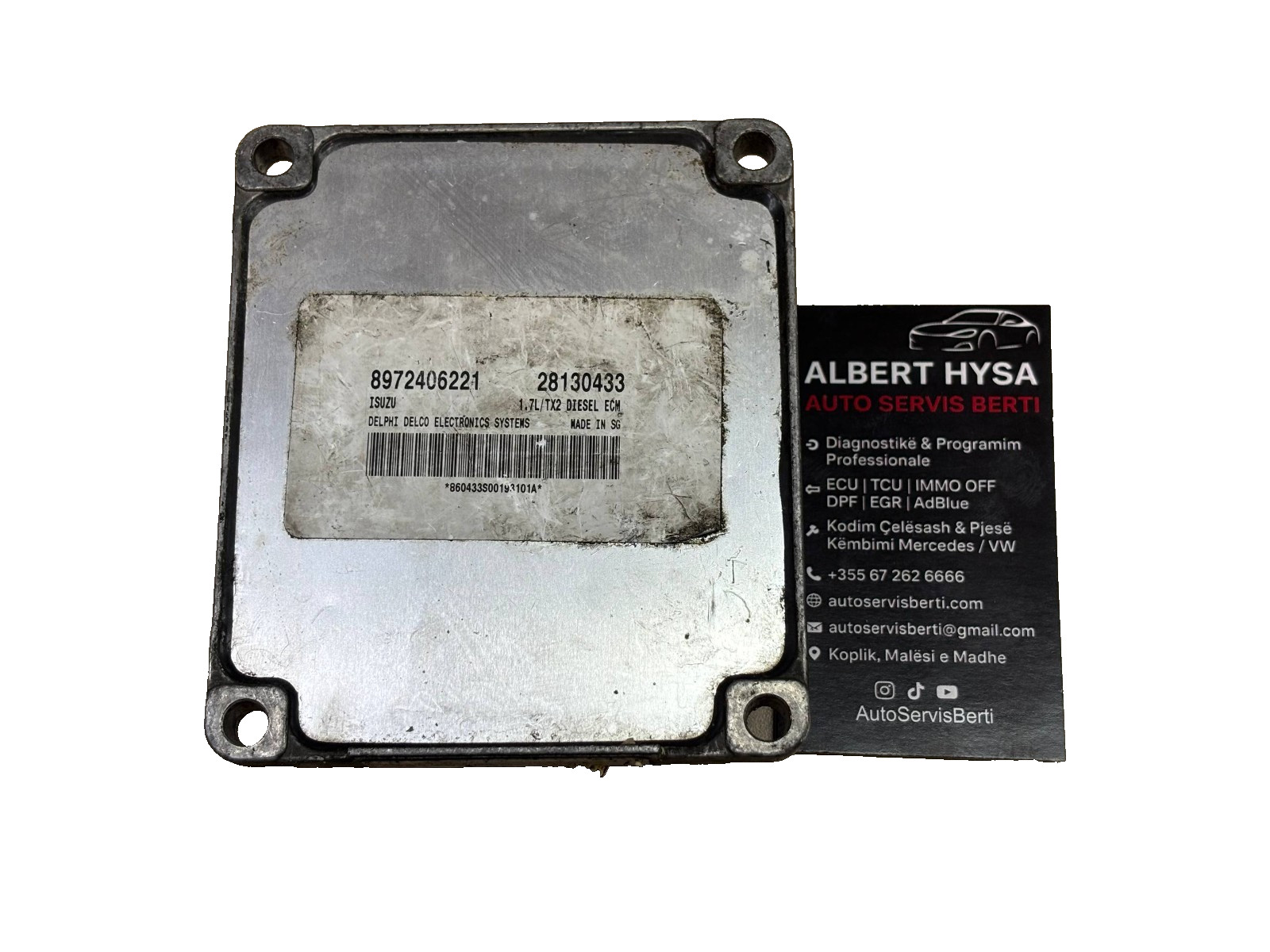 8972406221 DELPHI ISUZU ECU Control Module TX2 1 28130433