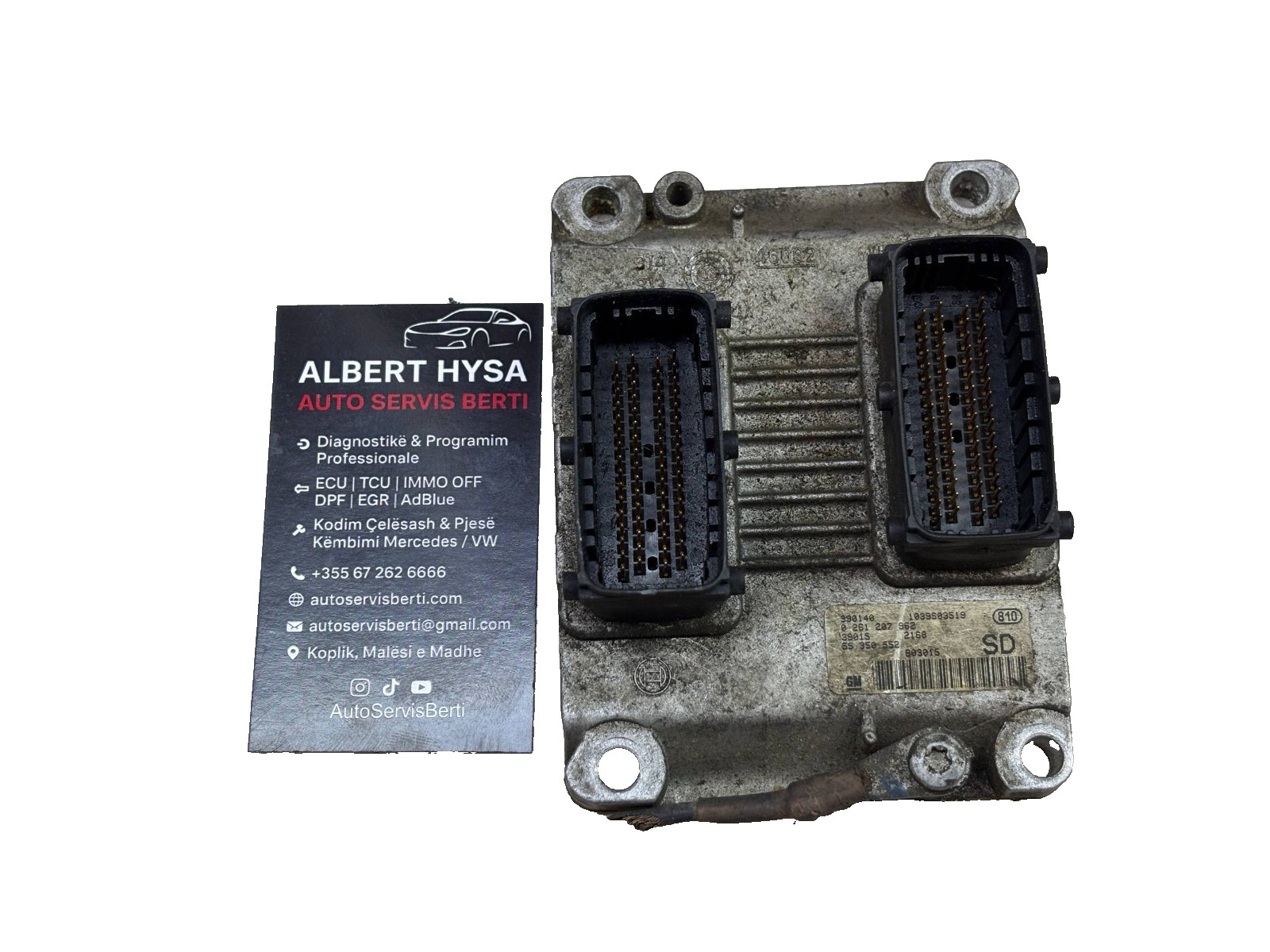 55350552 BOSCH ECU Control Module SD 1 0261207962