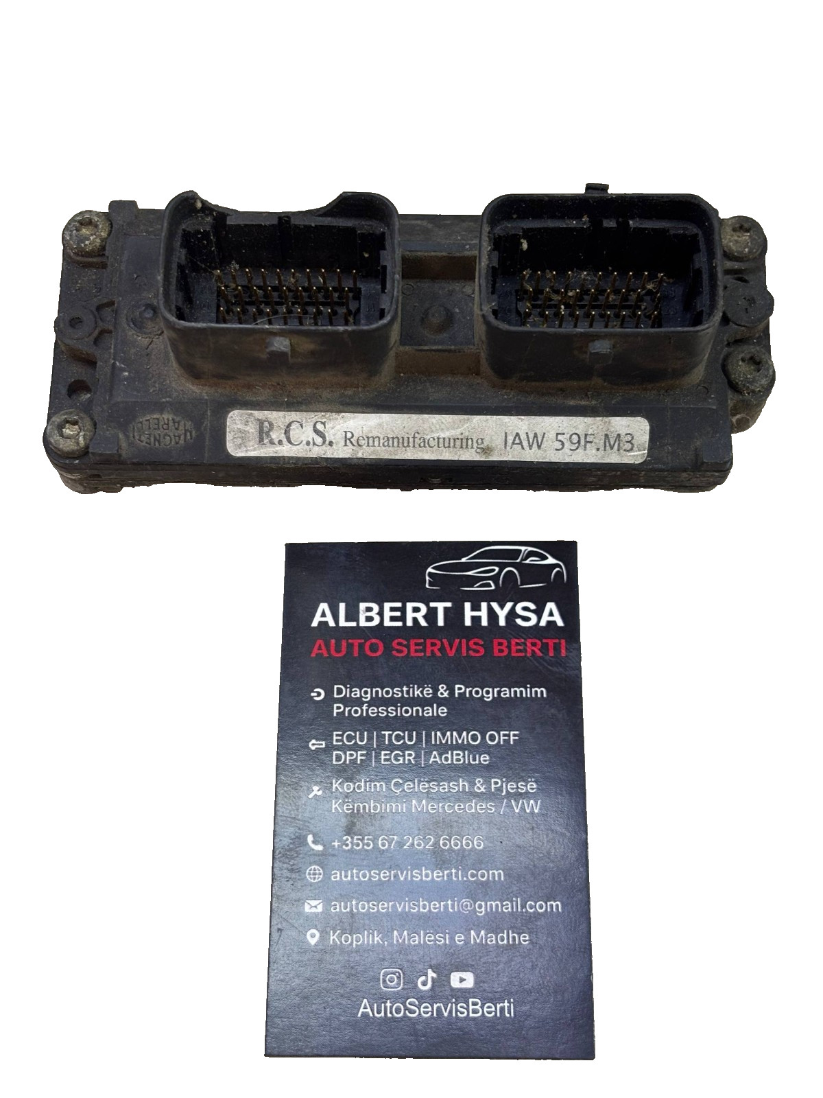 R.C.S REMANUFACTURING Magneti Marelli ECU Control Module 1 IAW59F.M3