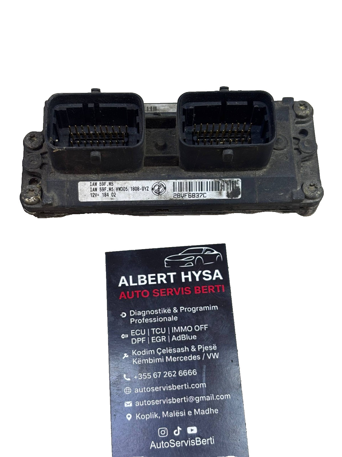 1808-0YZ Magneti Marelli ECU Control Module 1 IAW59F.M5 2BVF6B37C