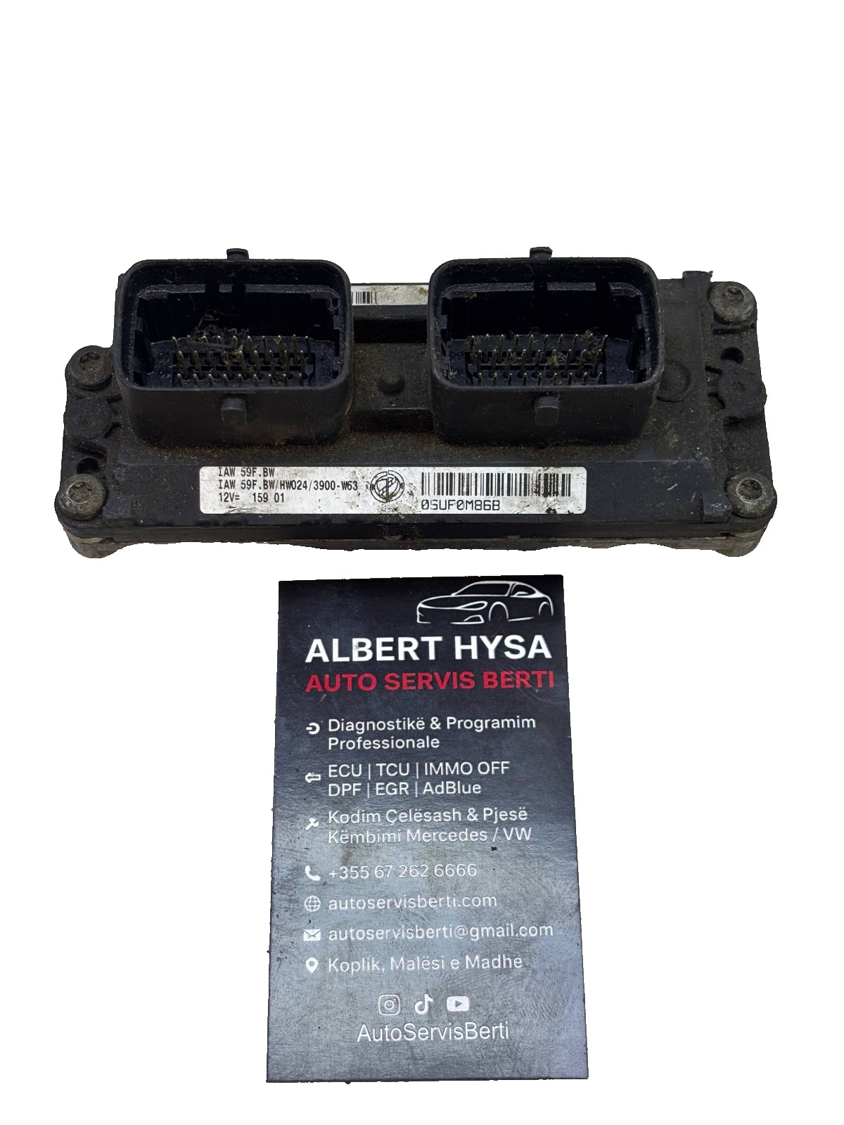 3900-W63 Magneti Marelli ECU Control Module 1 IAW59F.BW 05UF0M86B
