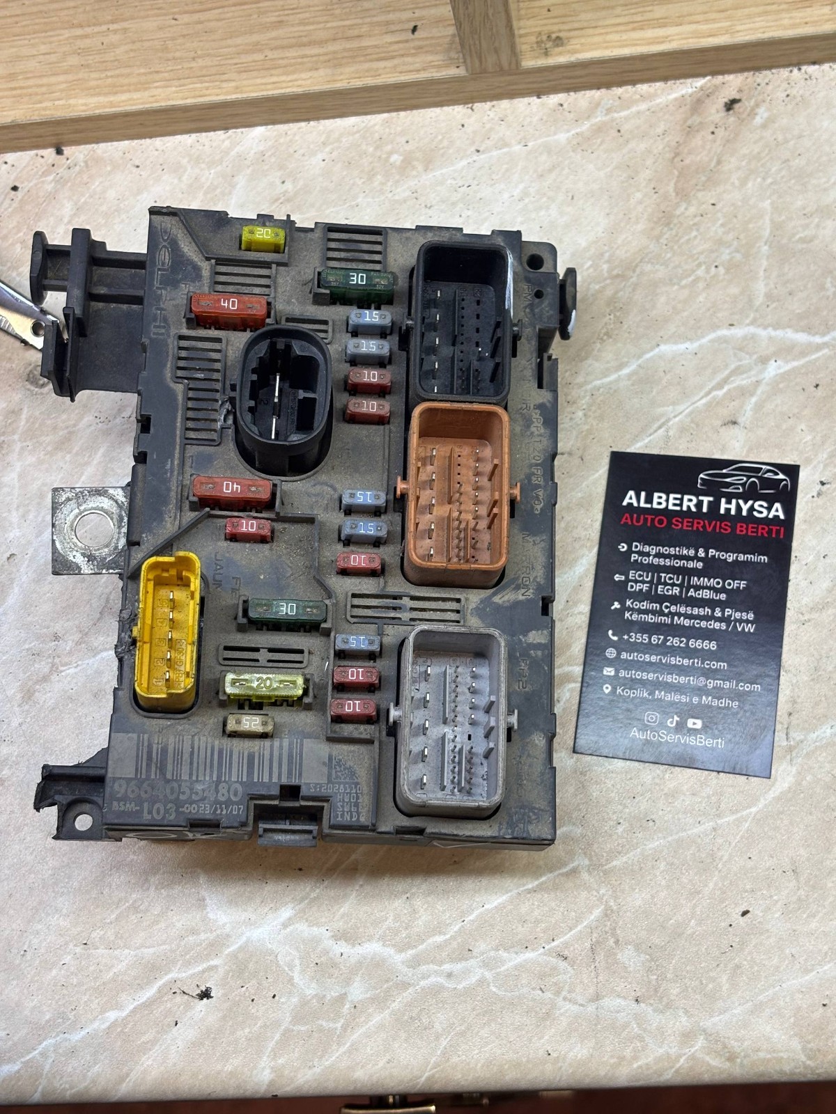9664055480 BSM-L03-00 Fuse Box Body Control Module 2028110 OEM