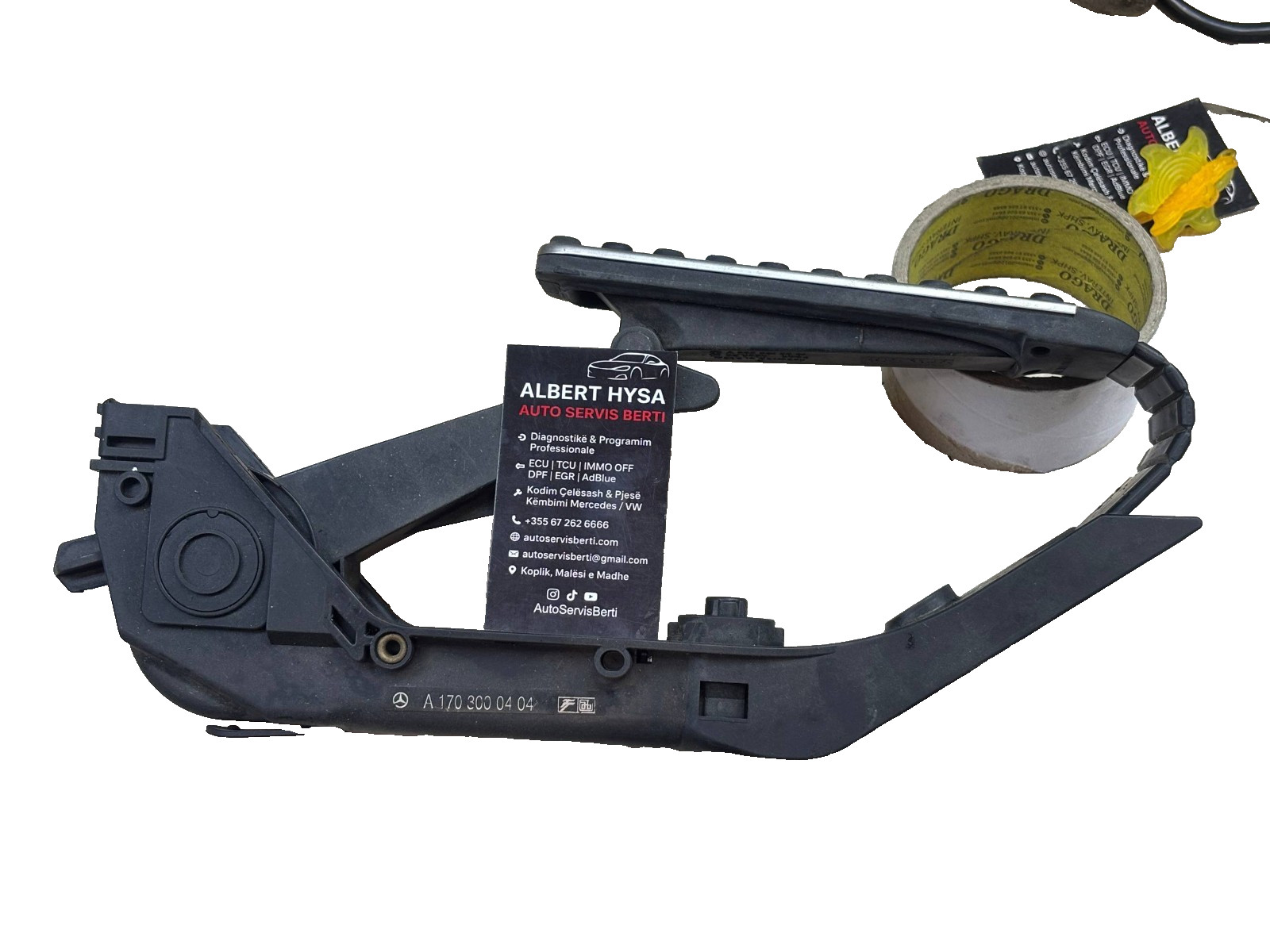 Mercedes-Benz A-Class W170 Accelerator Gas Pedal Assembly OEM A1703000404