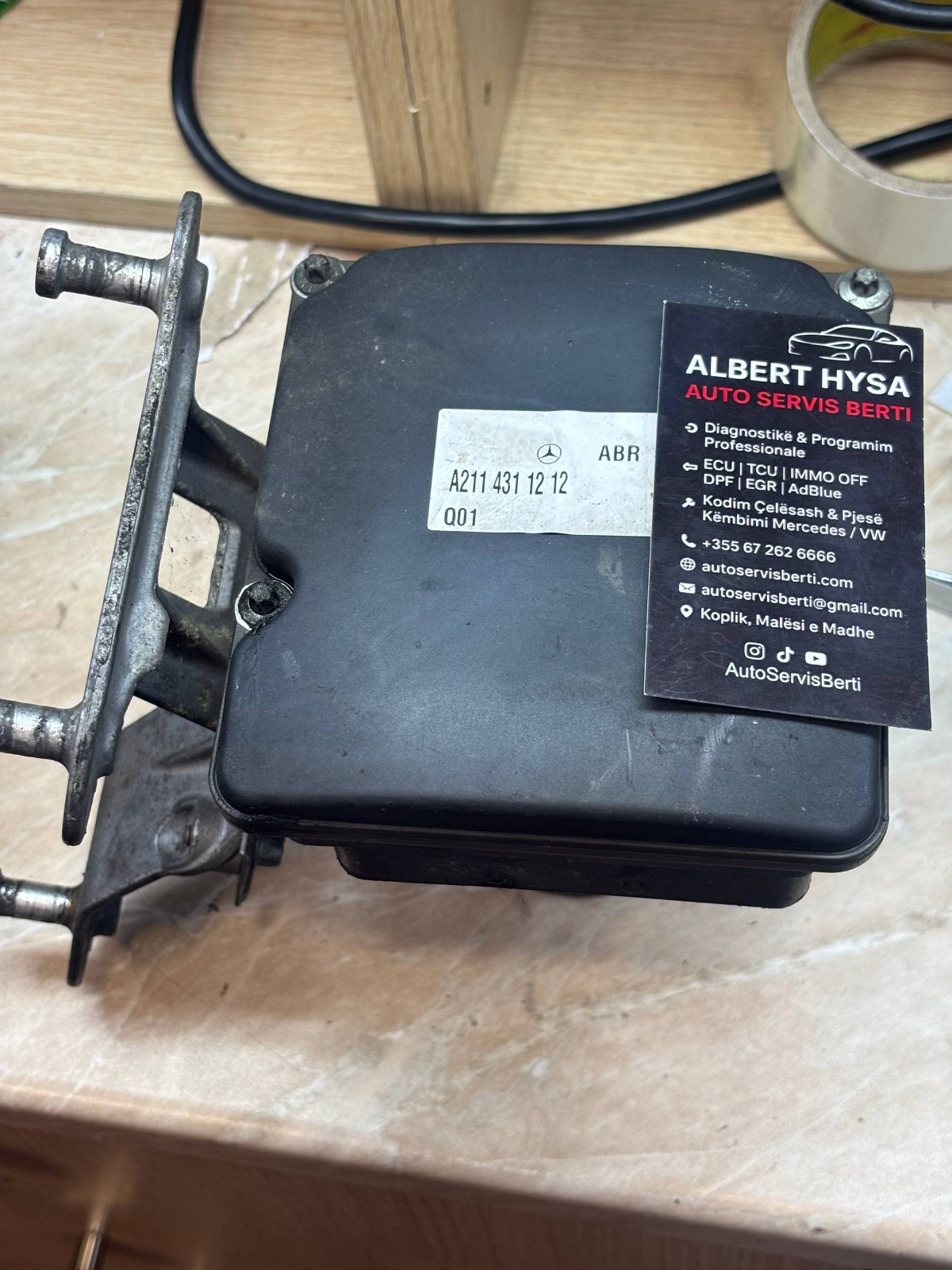 Mercedes-Benz W211 ABS ESP Hydraulic Pump Module A2114311212