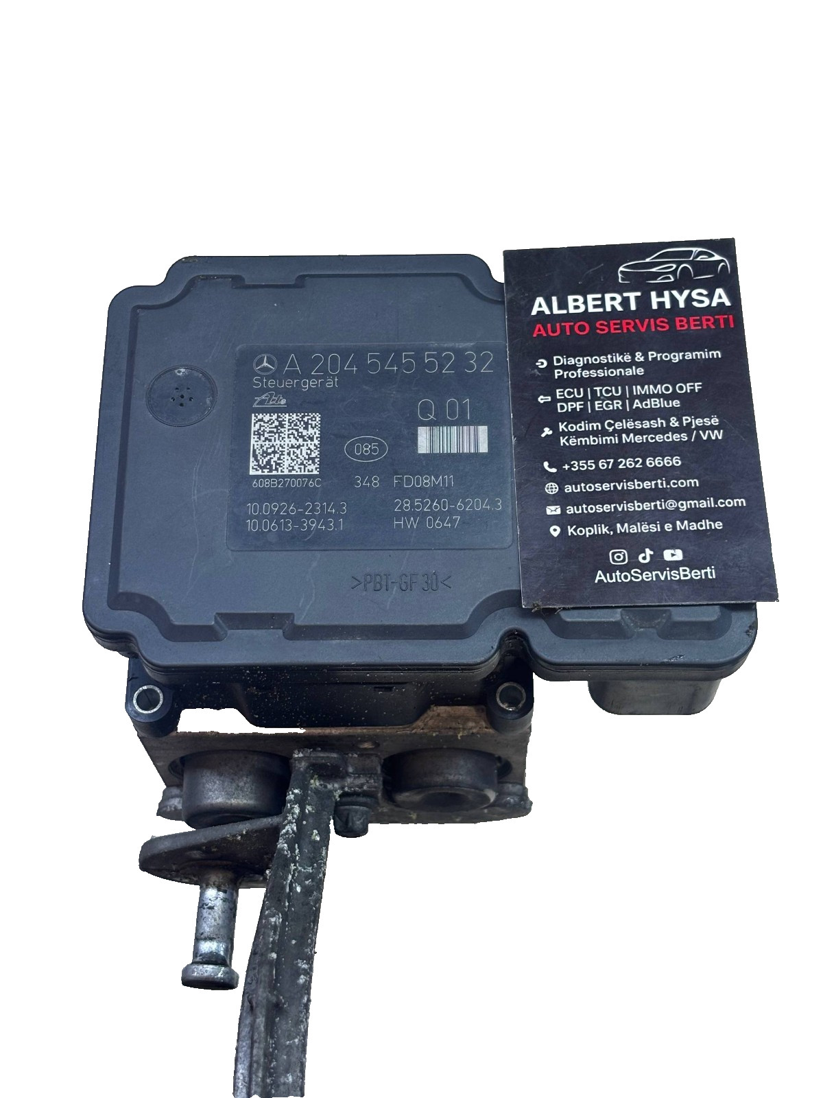 Mercedes-Benz W204 ABS ESP Pump Control Module A2045455232