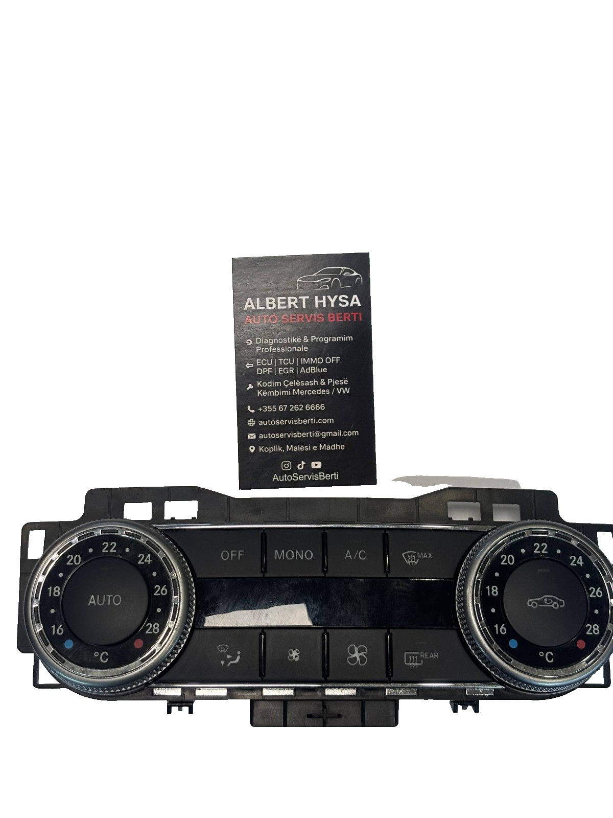 2048305790 Mercedes W204 Heater Climate Control Unit