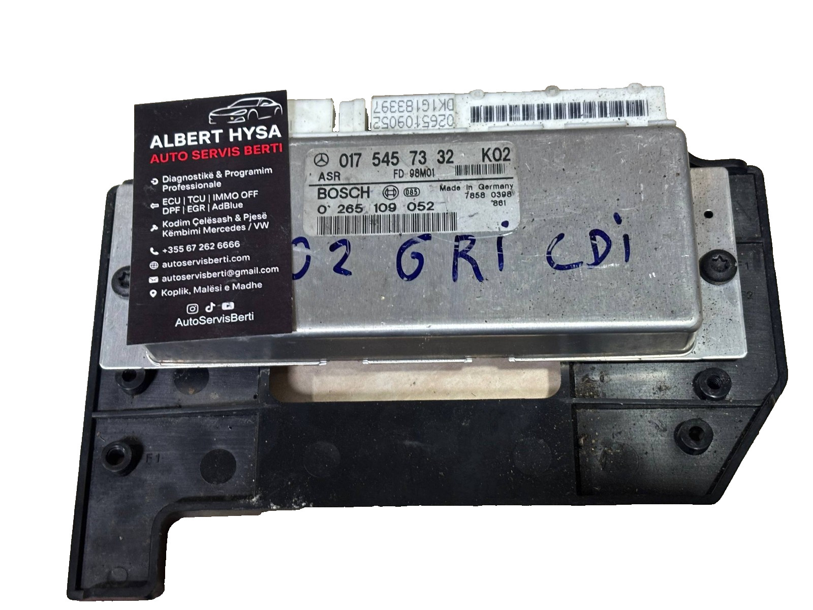 Mercedes Electronic Control Module BOSCH 0175457332 0265109052