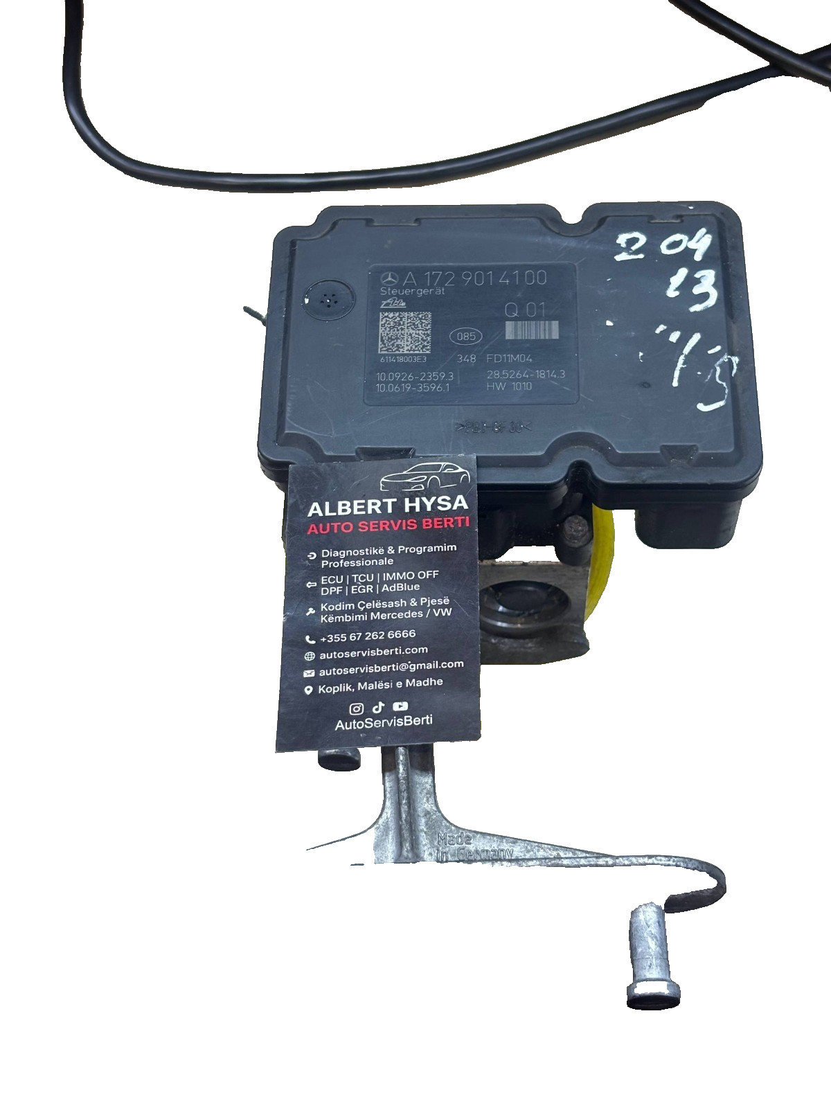 Mercedes-Benz ABS ESP Hydraulic Pump Module A1729014100 A1724312612