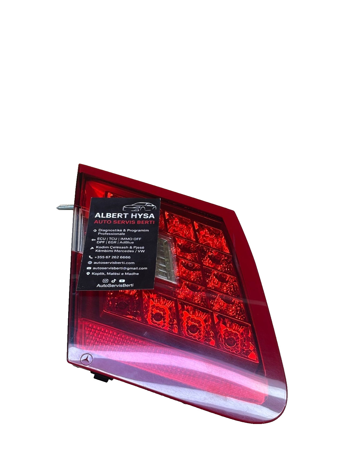 Genuine Mercedes-Benz W212 Tail Light Brake Light Rear Left A2128203164 L