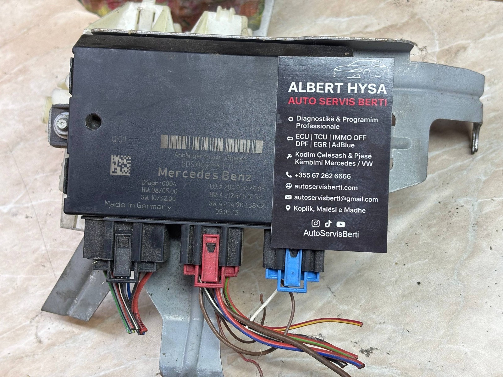 A2049007905 Mercedes-Benz Control Module 5DS009481-02 OEM