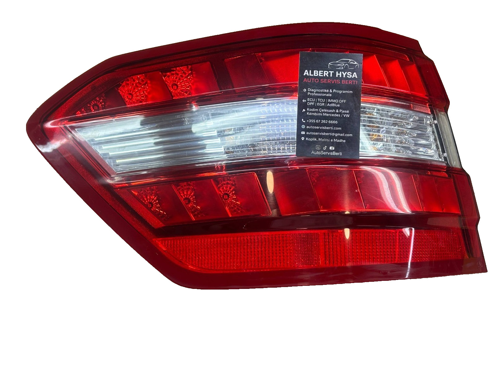Genuine Mercedes-Benz W212 Tail Light Brake Light Rear Left 2128203764 L
