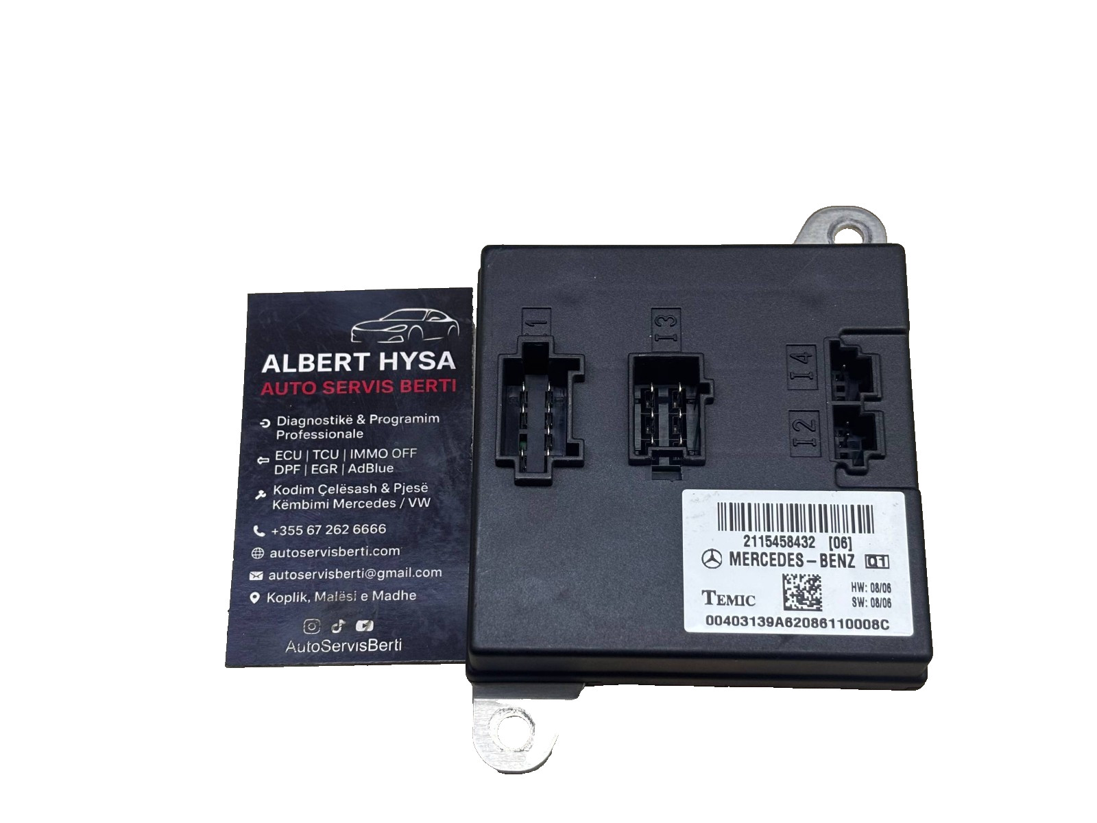 Mercedes Body Control Module Unit BCM 2115455232 OEM