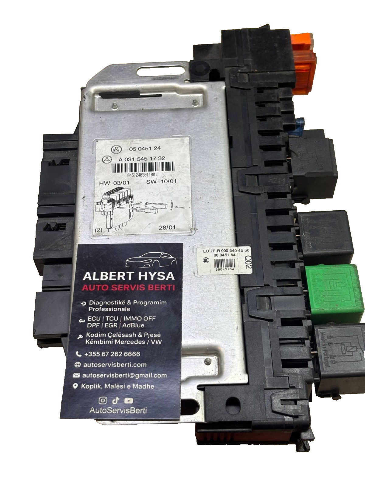 Mercedes-Benz SAM Control Module A0315451732 0005404550 OEM