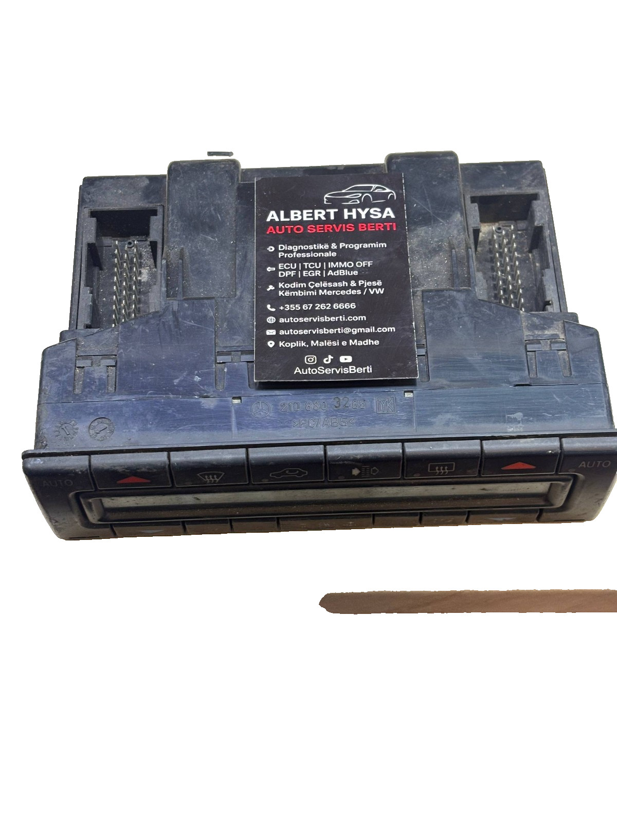 Mercedes Benz w210 Climate Control Unit 1996-2002 2108303285