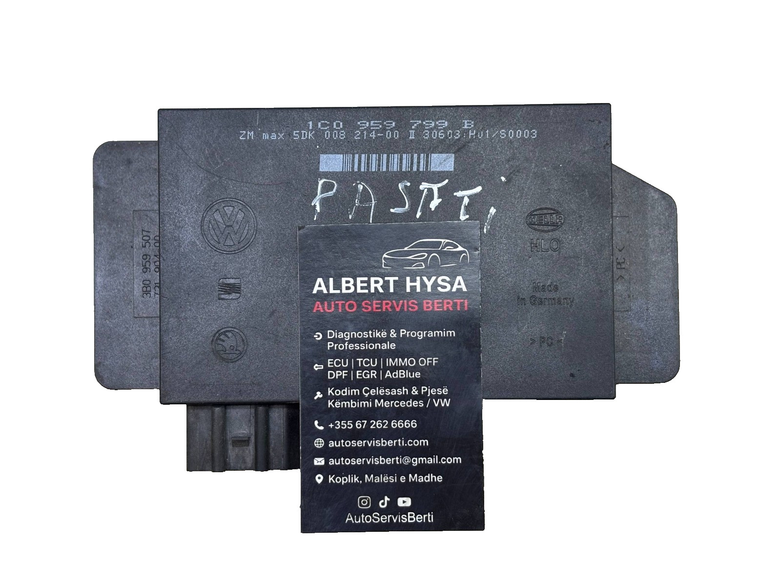 Vw Passat Golf mk4 Bora Audi Seat Skoda Convenience Control Unit 1C0959799B