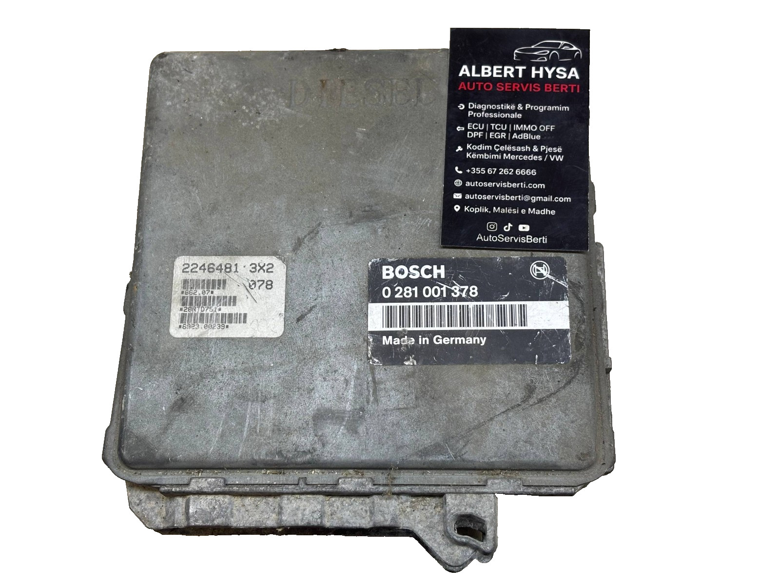 Bosch Engine Control Unit ECU 0281001378 2246481 3X2