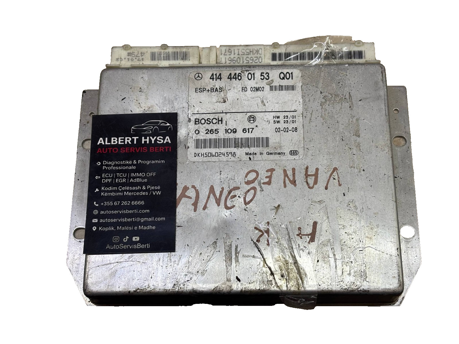 ESP + BAS Module Mercedes VANEO 4144460153 BOSCH 0265109617