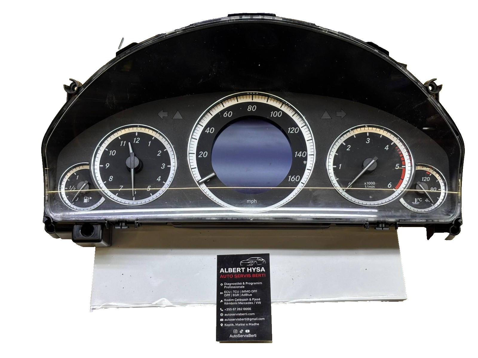 Mercedes-Benz Instrument Cluster Dashboard A2129001014 A2C53279093 OEM