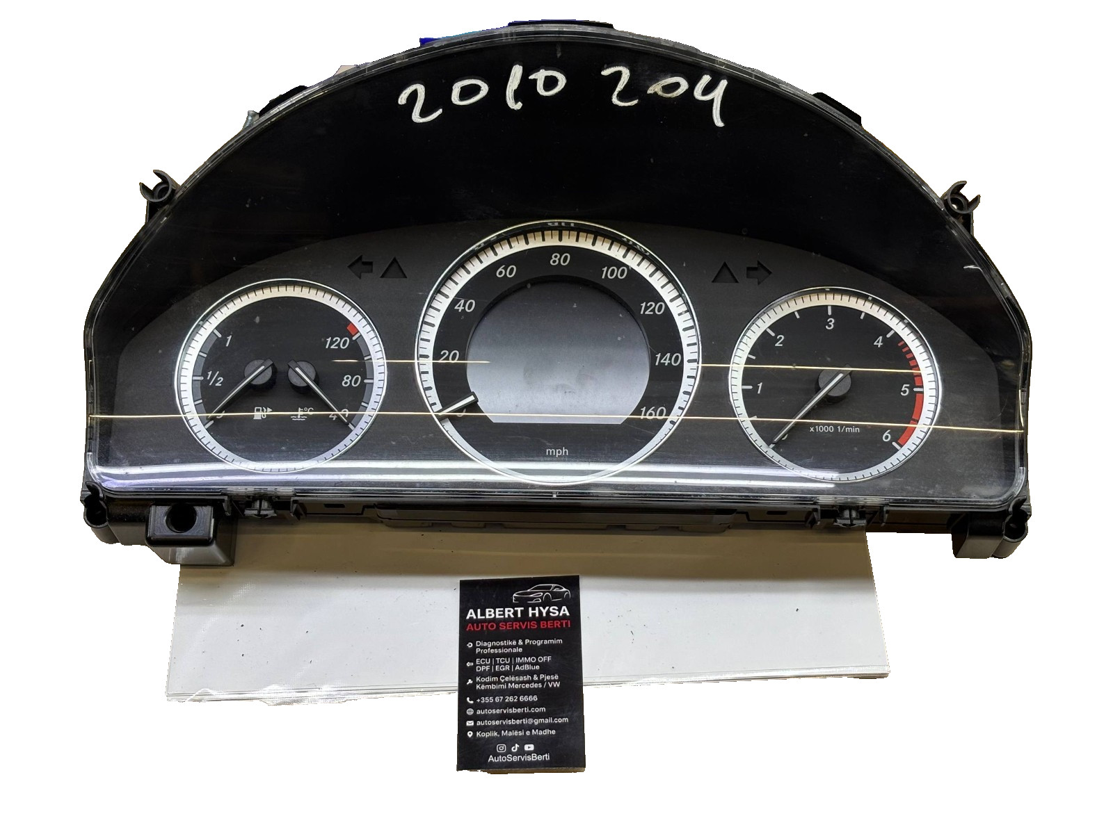 Mercedes-Benz Instrument Cluster Dashboard A2049002605 A2C53245324 OEM