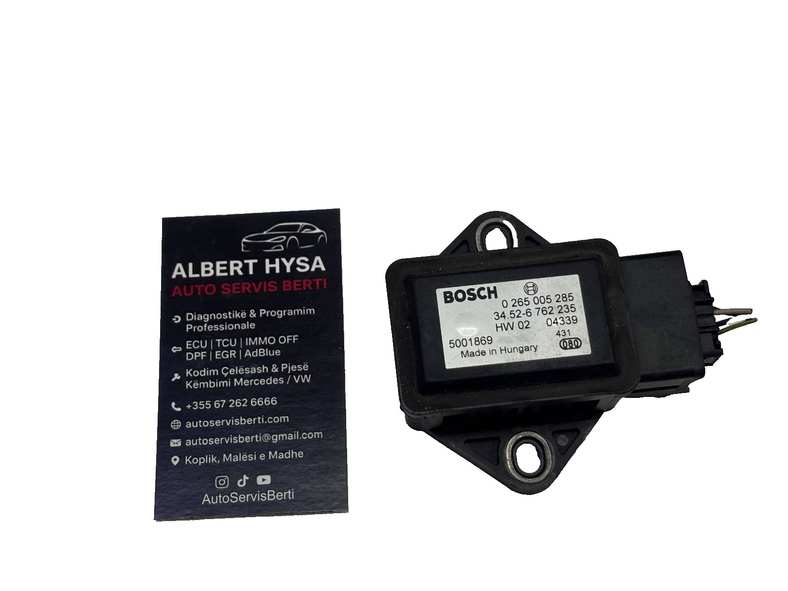 Bosch ESP Yaw Rate Sensor 0265005285 OEM Tested