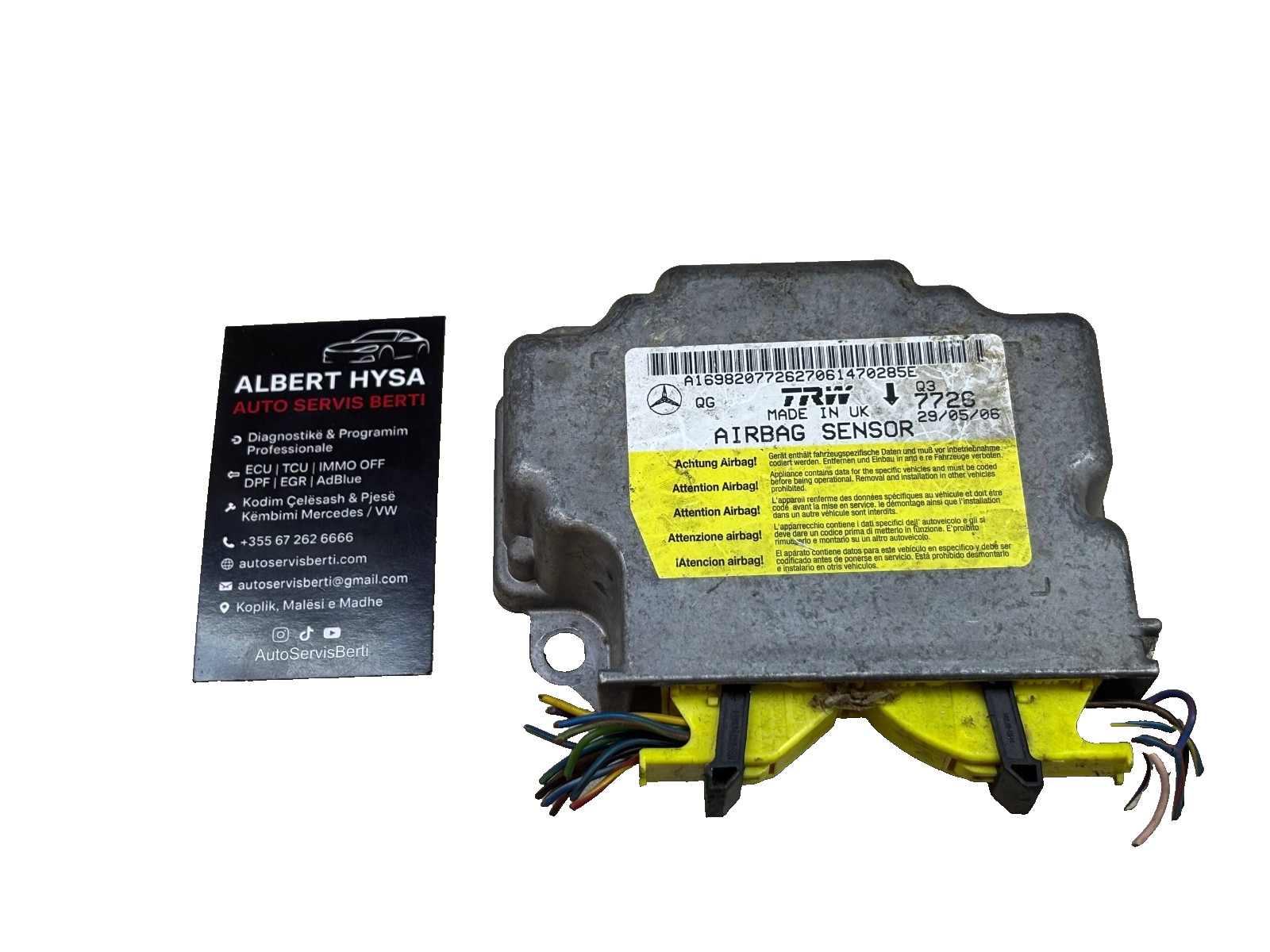 Original BOSCH Control Module Mercedes A1698207726