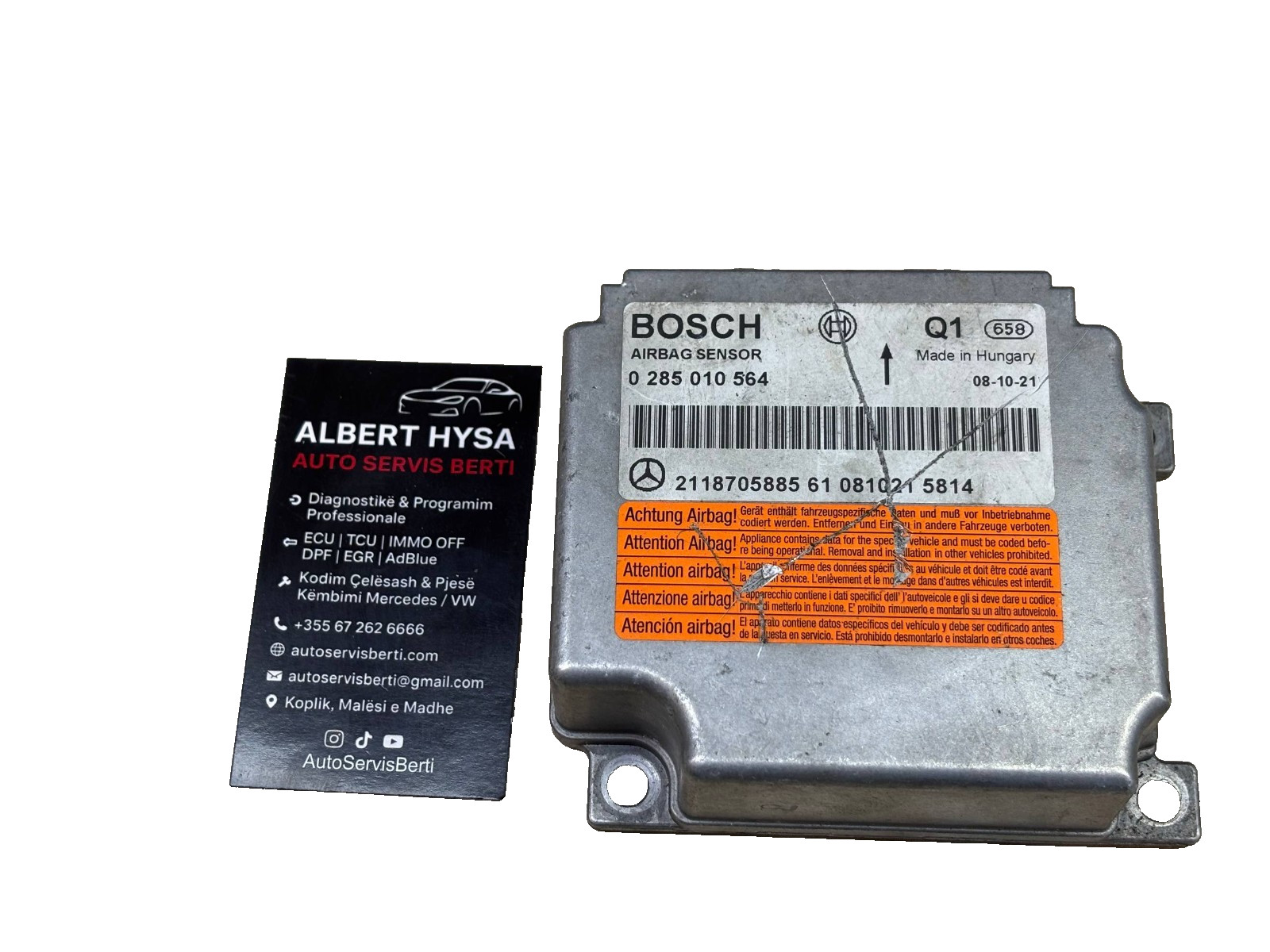 Genuine BOSCH Control Module Mercedes 2118705885 0285010564