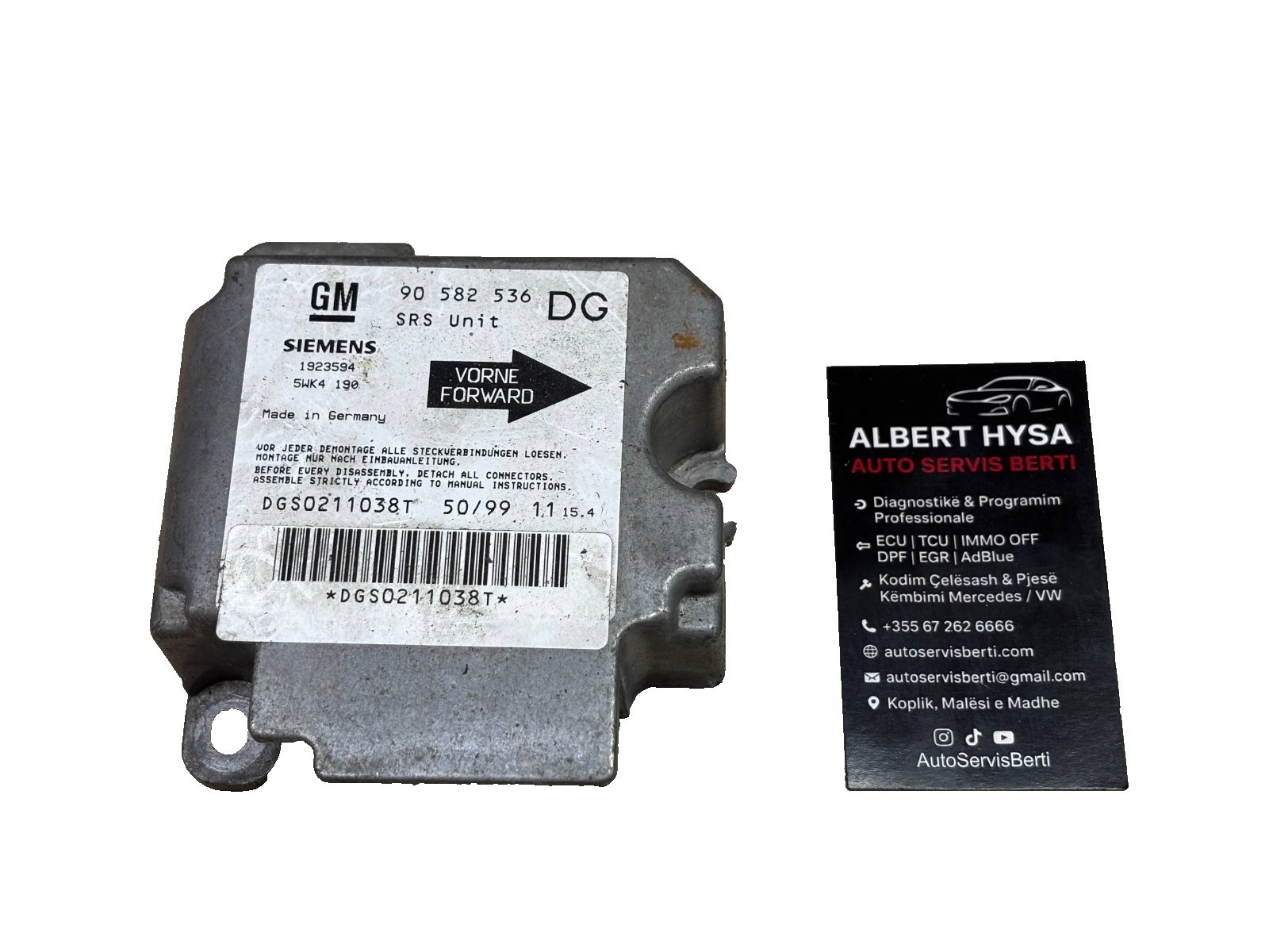 Genuine GM Siemens Control Module 90582536 5WK4190