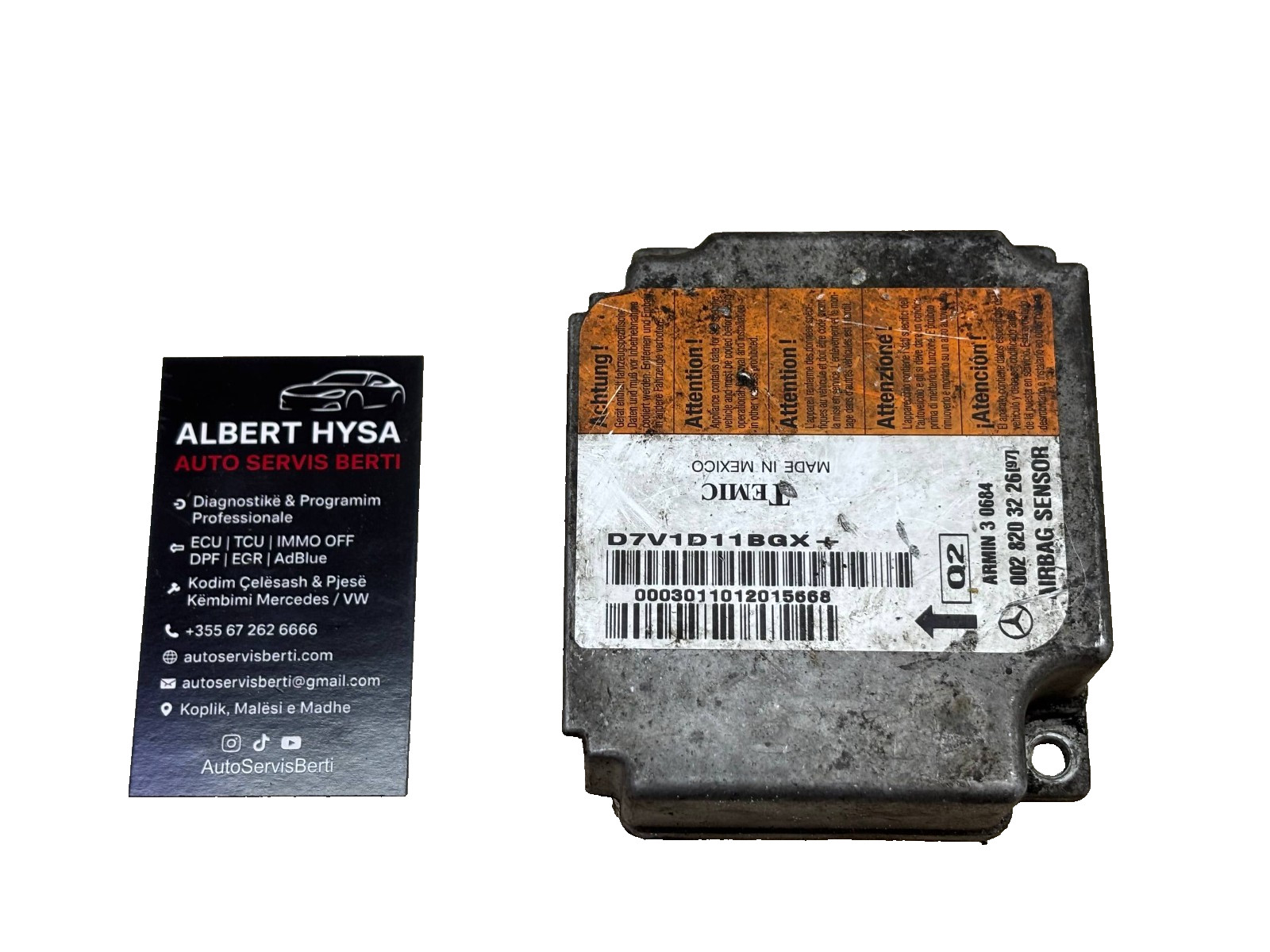 Genuine TEMIC Control Module Mercedes 0028203226