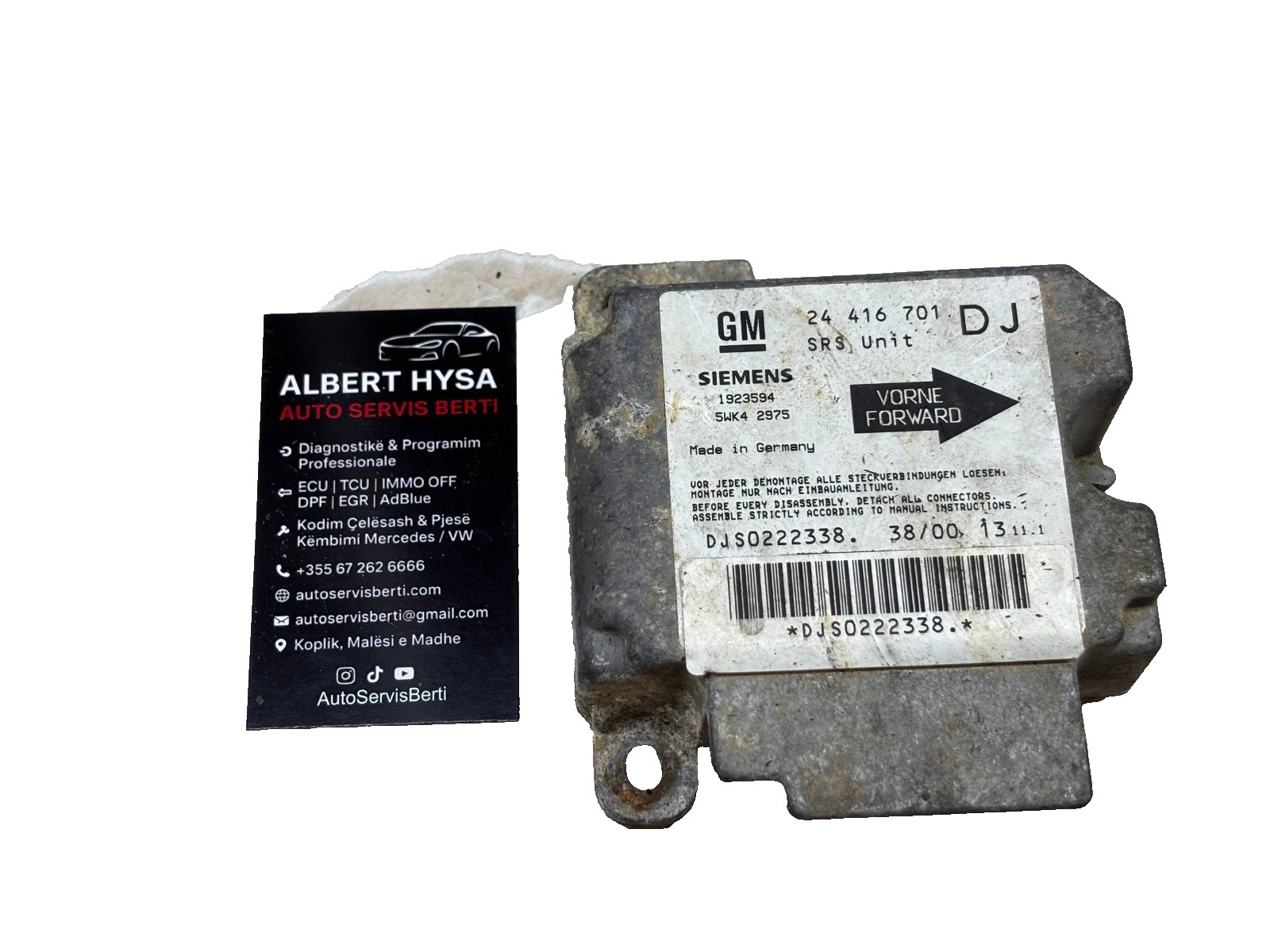 Genuine GM Siemens Control Module 24416701 DJ 5WK42975