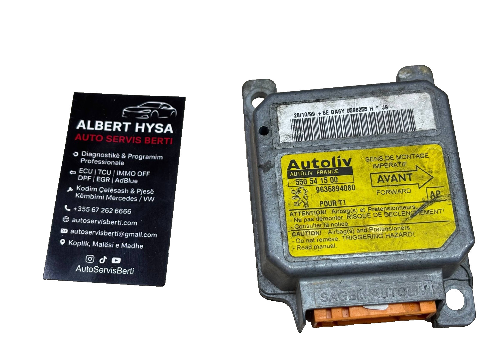 Genuine AUTOLIV Control Module 550541500 9635268880