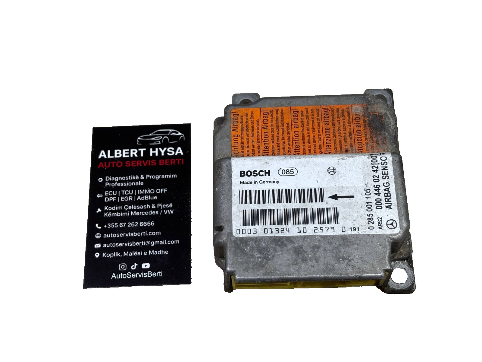 Genuine BOSCH Control Module Mercedes 0004460242 0285001105