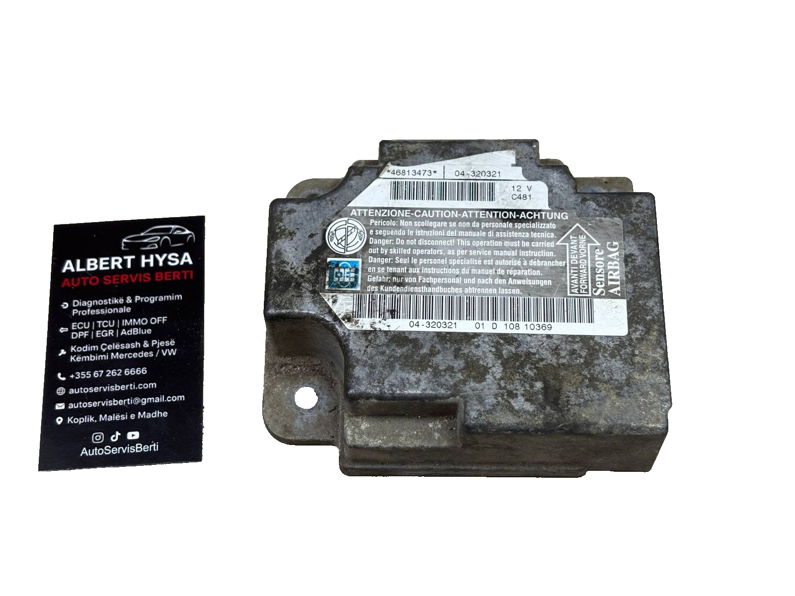 Original Control Module Fiat 46813473 04320321