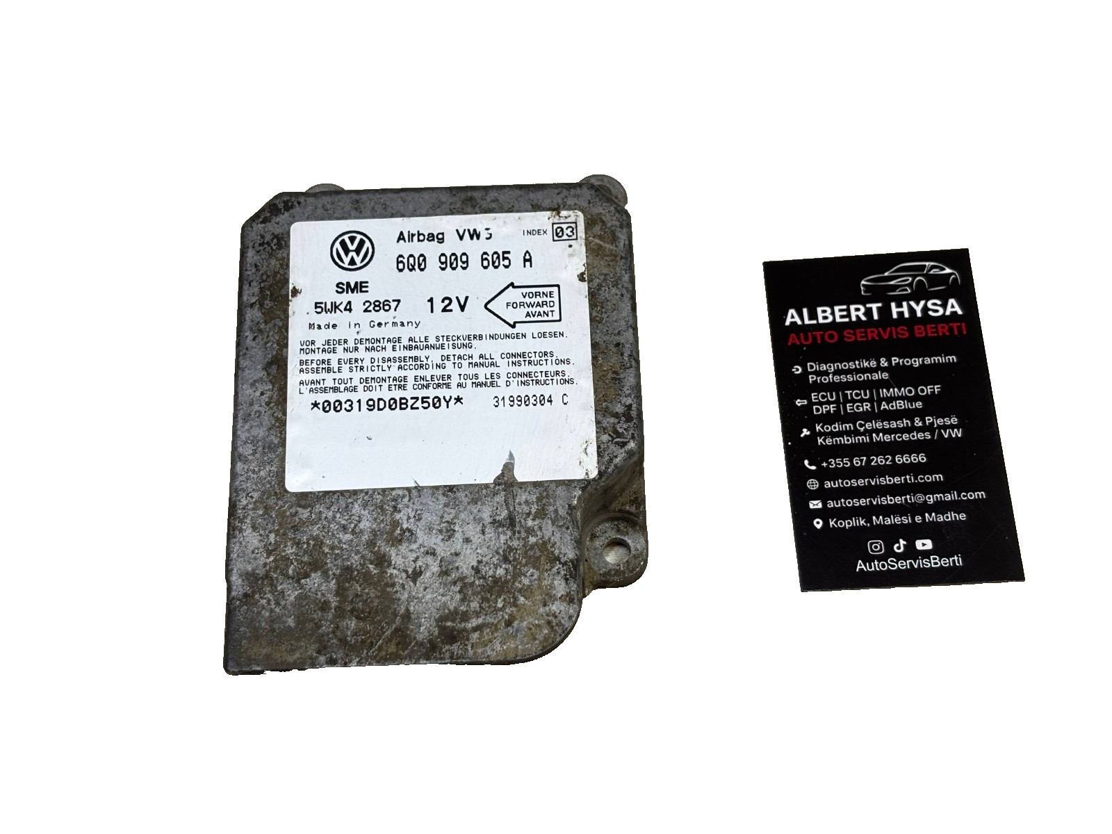 Genuine SME Control Module VW 6Q0909605A 5WK42867