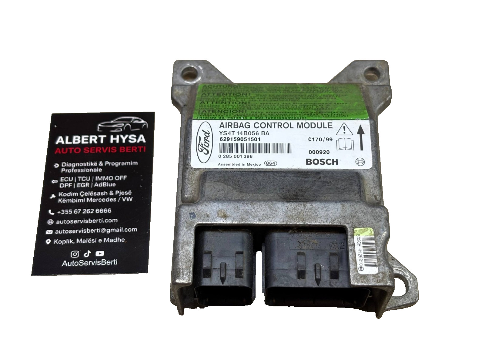 Original BOSCH Control Module 629159051501 0285001396