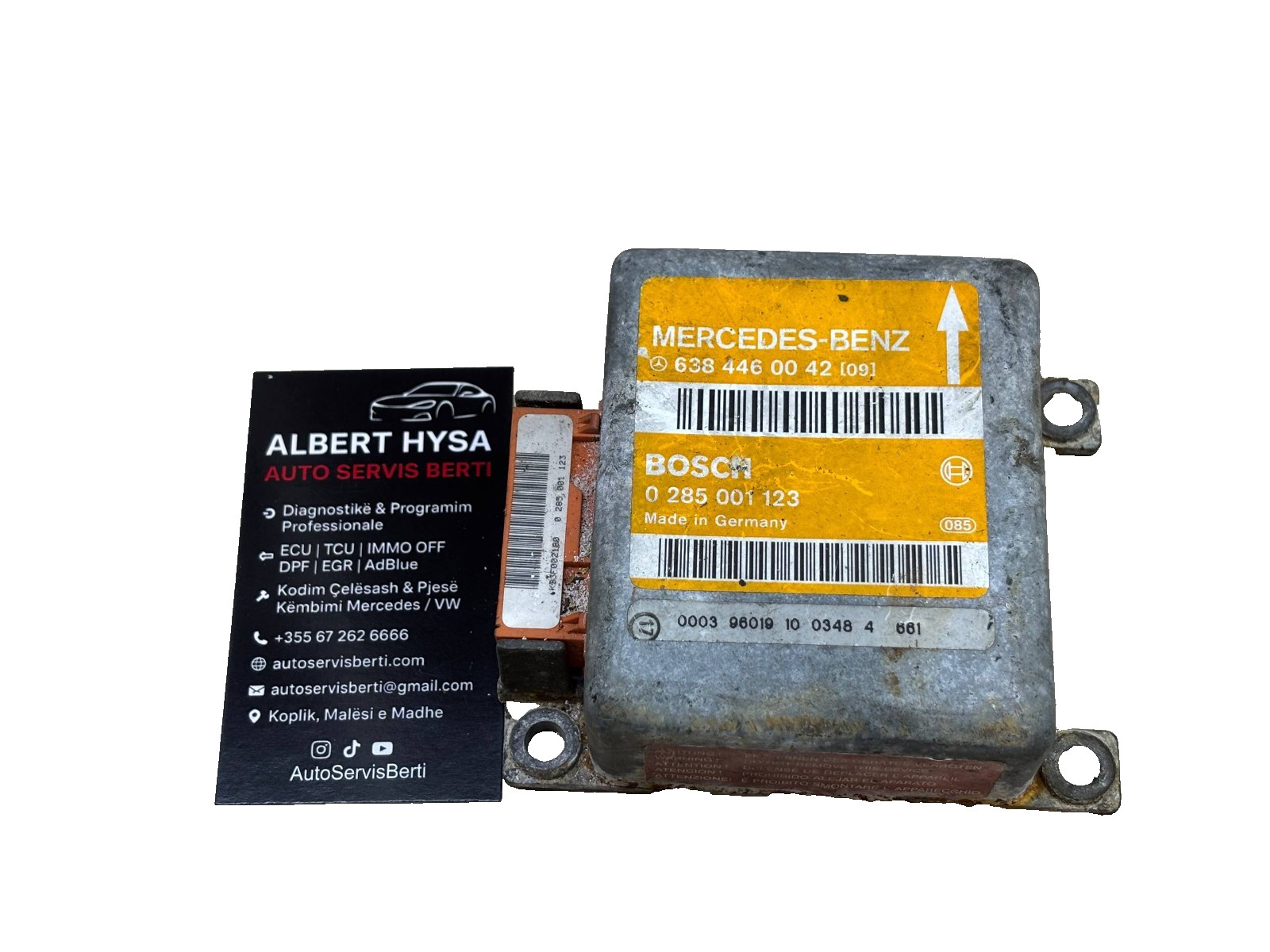 Genuine BOSCH Control Module Mercedes 6384460042 0285001123