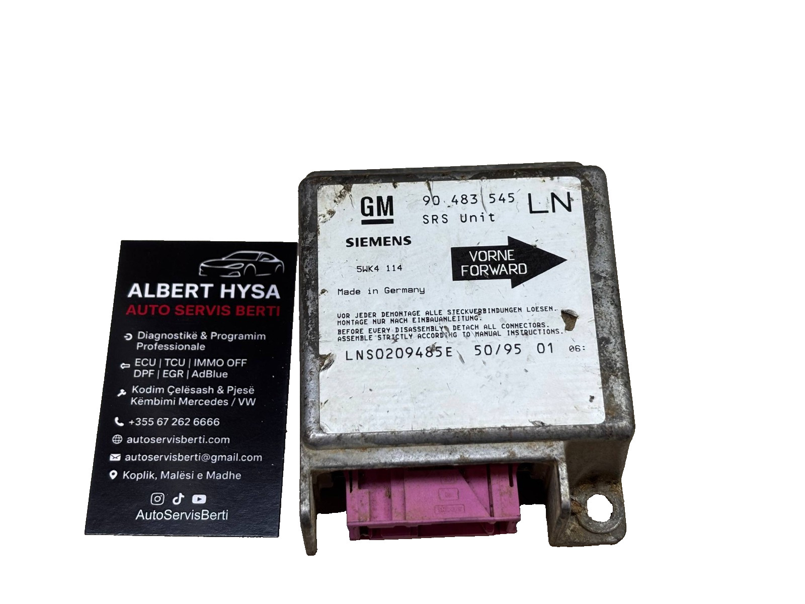 Original GM Siemens Control Module 90483545 LN 5WK4114
