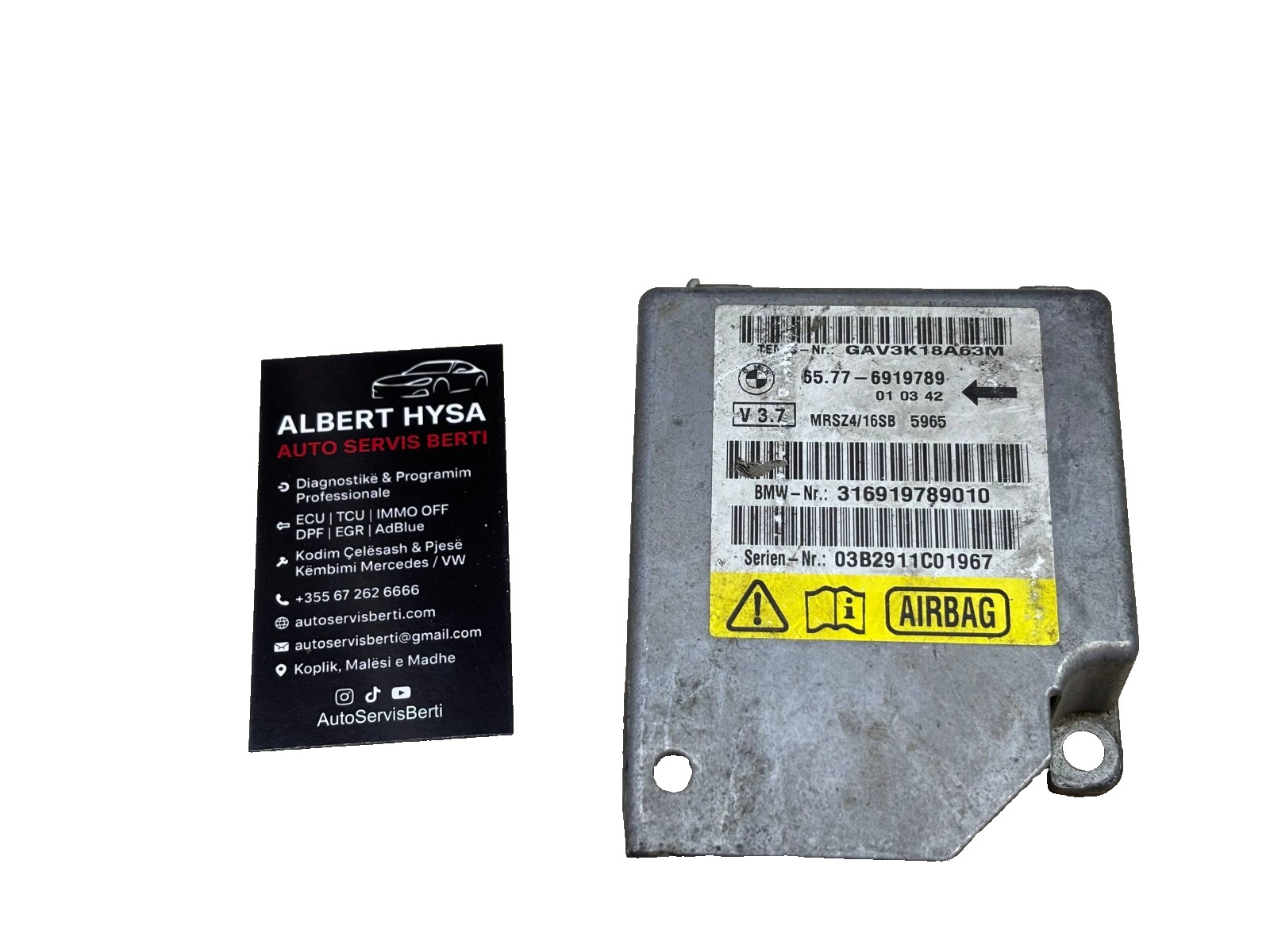 Genuine BMW Control Module 65.77-6919789