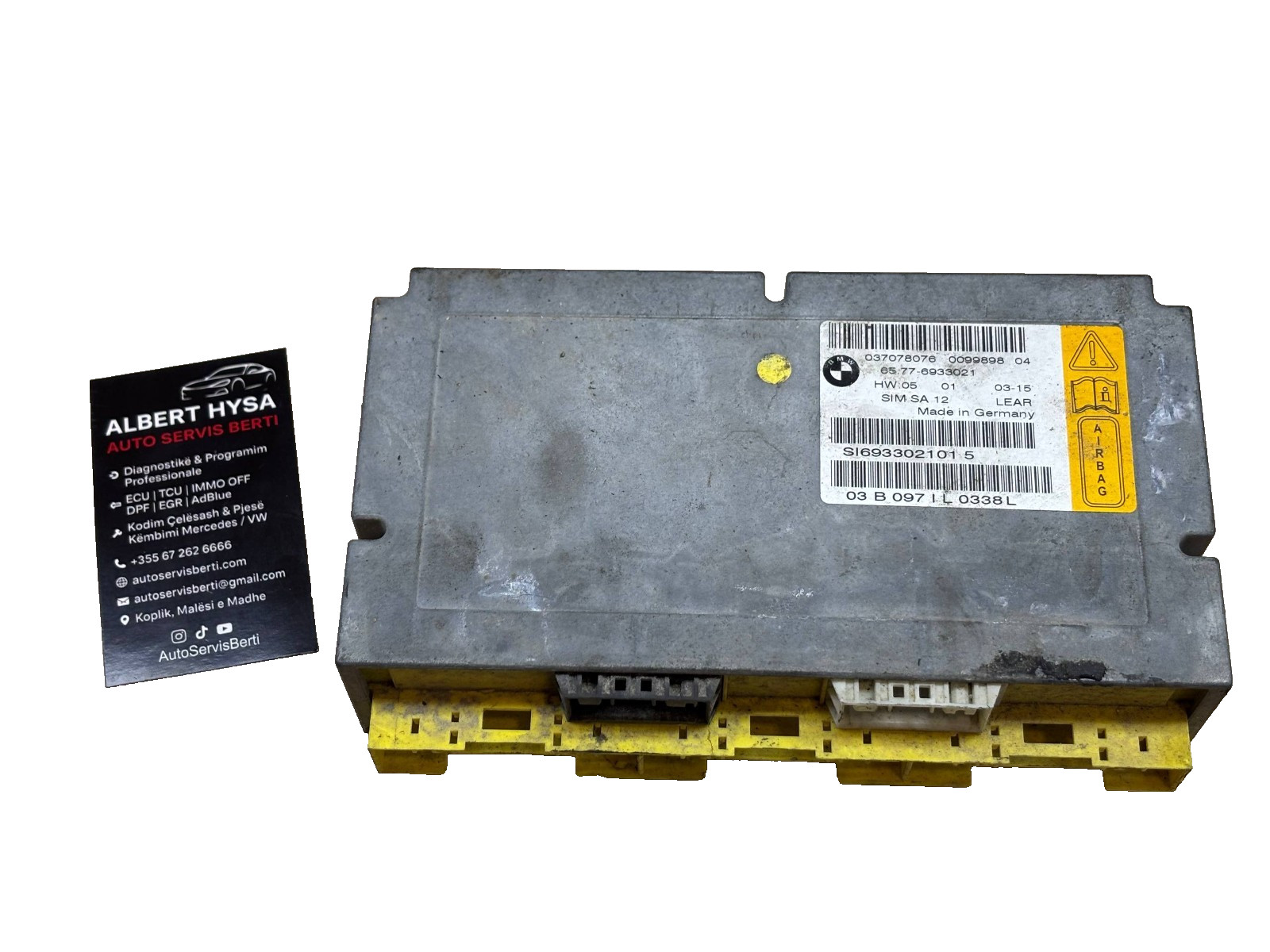 Original BMW Control Module 037078076 65.77-6933021