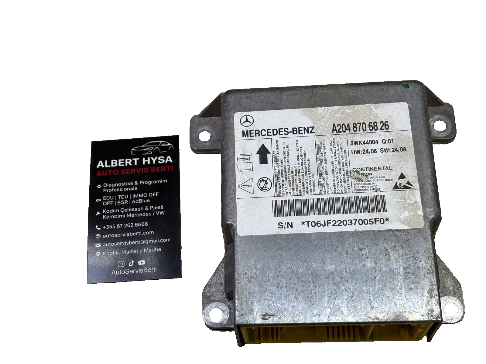Genuine CONTINENTAL Control Module Mercedes A2048706826 5WK44004
