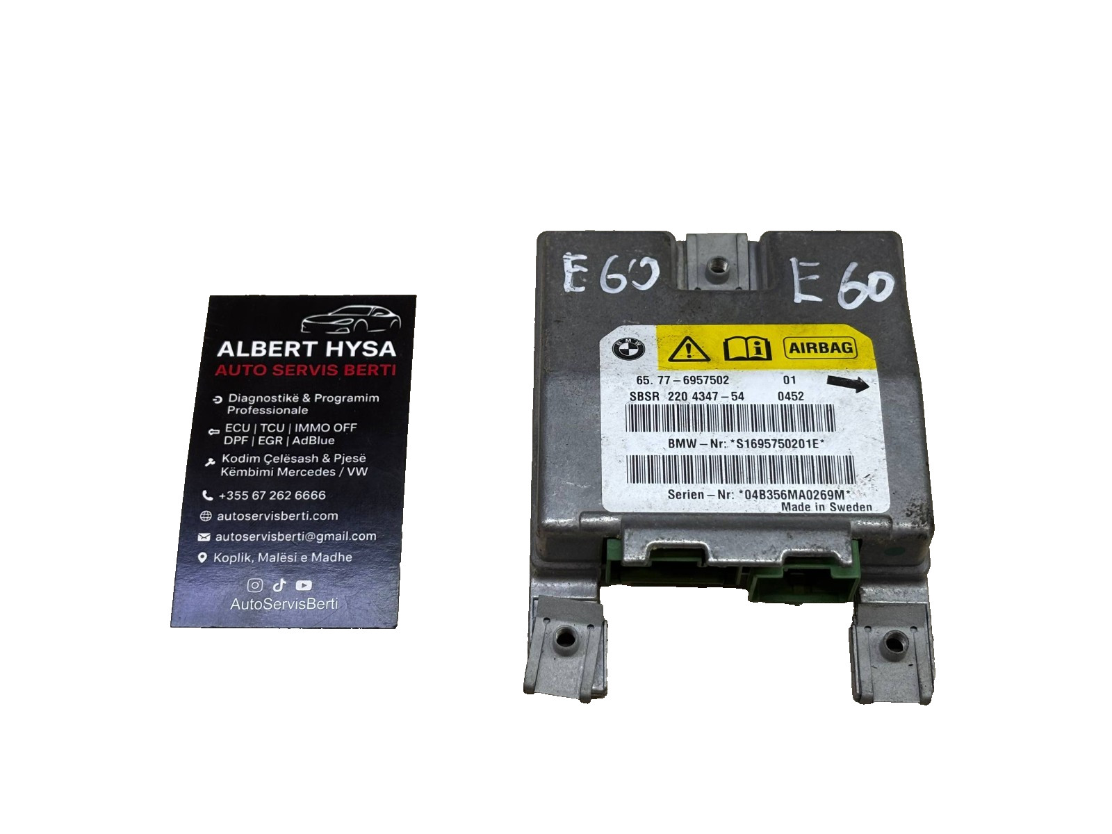 Original BMW Control Module 65.77-6957502