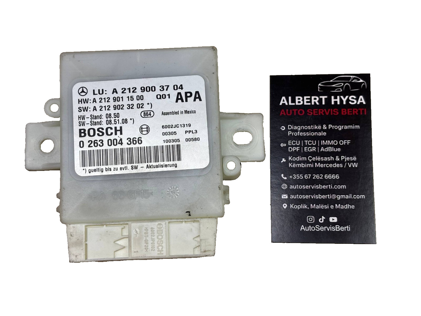 A2129003704 Bosch Control Module 0263004366 OEM