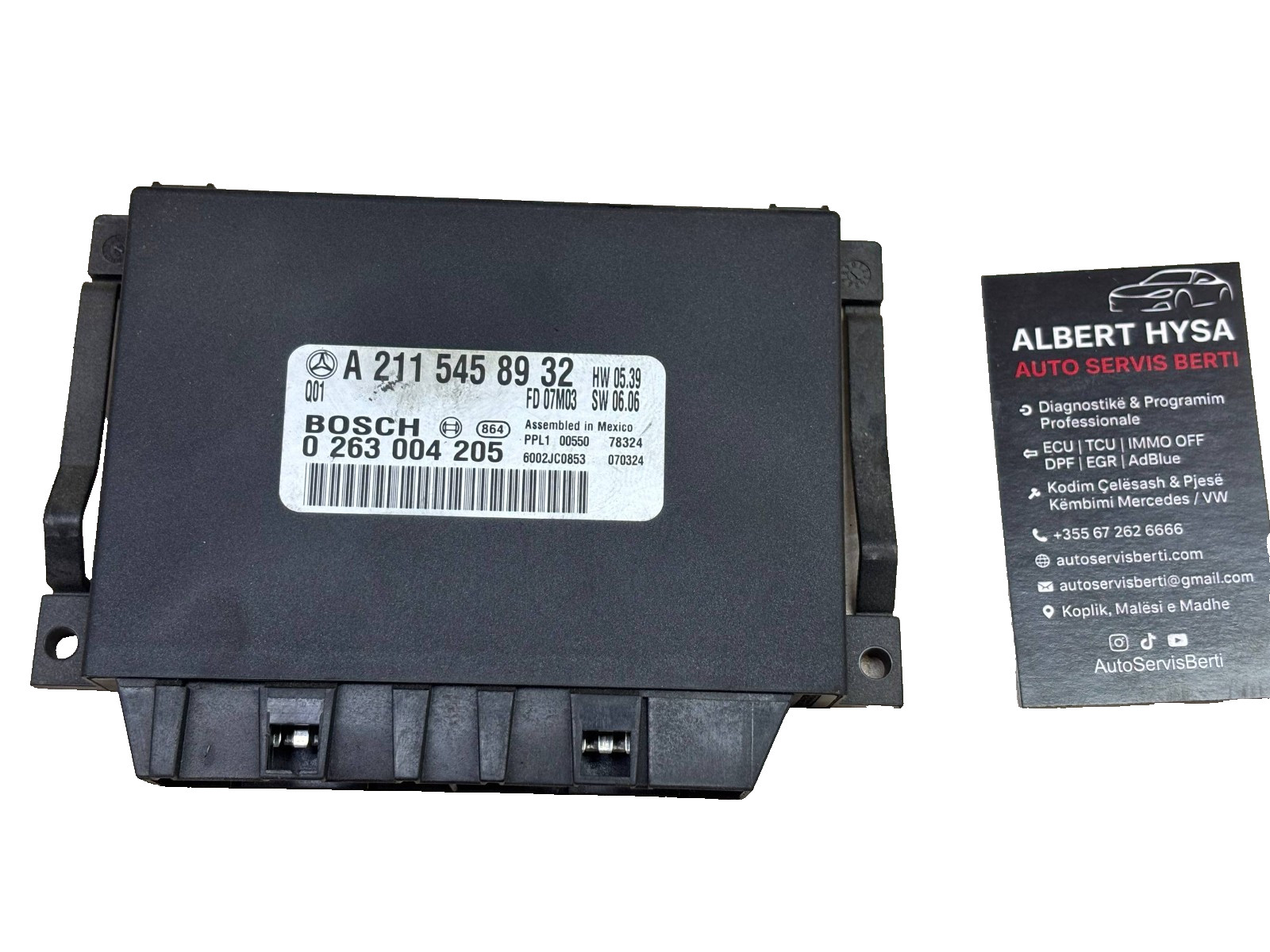 A2115458932 Bosch Control Module 0263004205 OEM