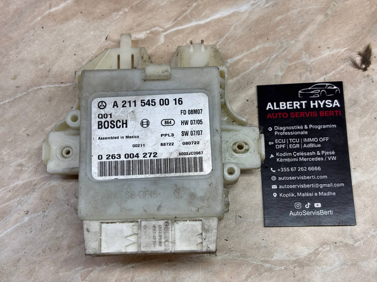 A2115450016 Bosch Control Module 0263004272 OEM